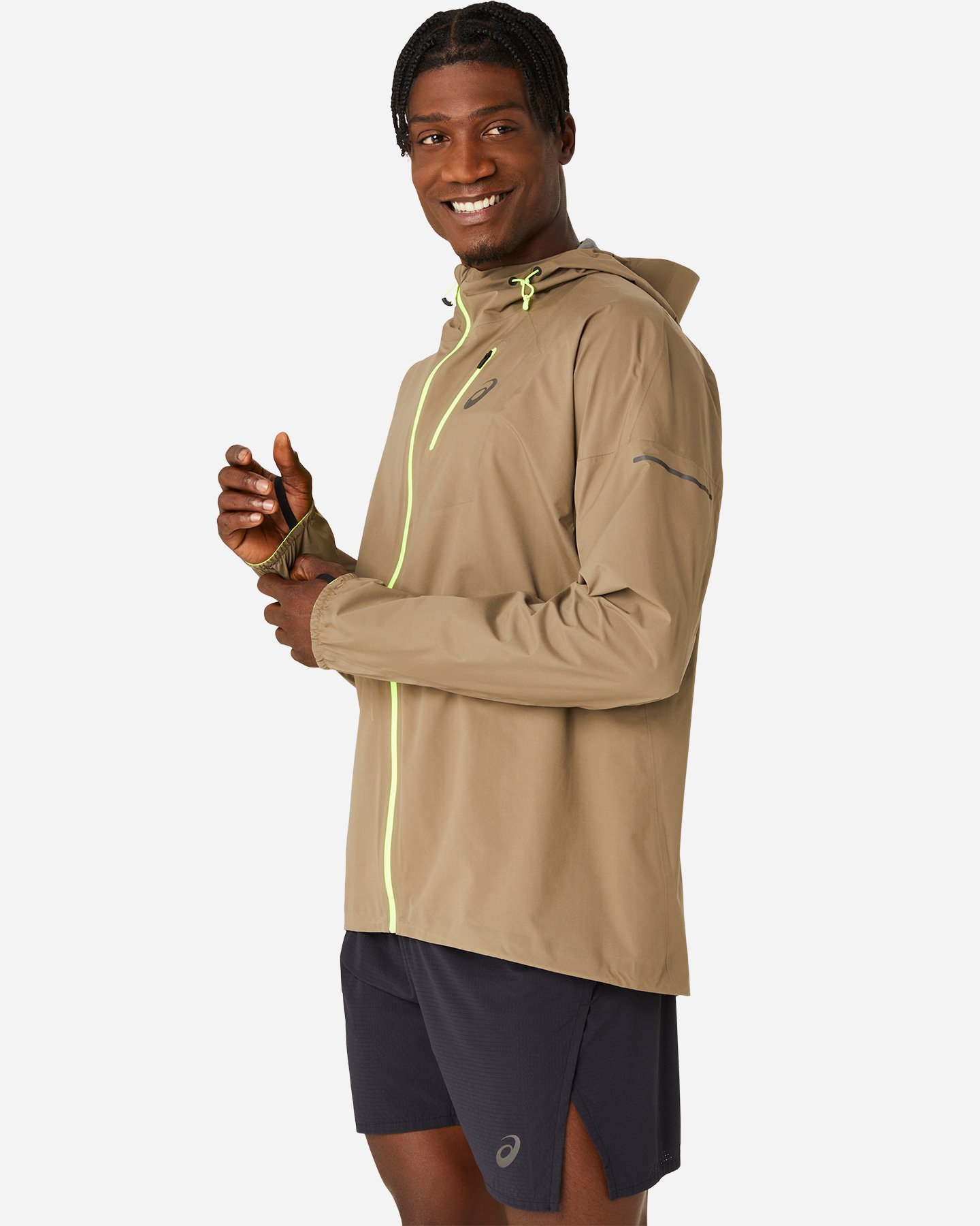 Giacca running ASICS FUJITRAIL WATERPROOF M - Rosso - 1 | Cisalfa Sport