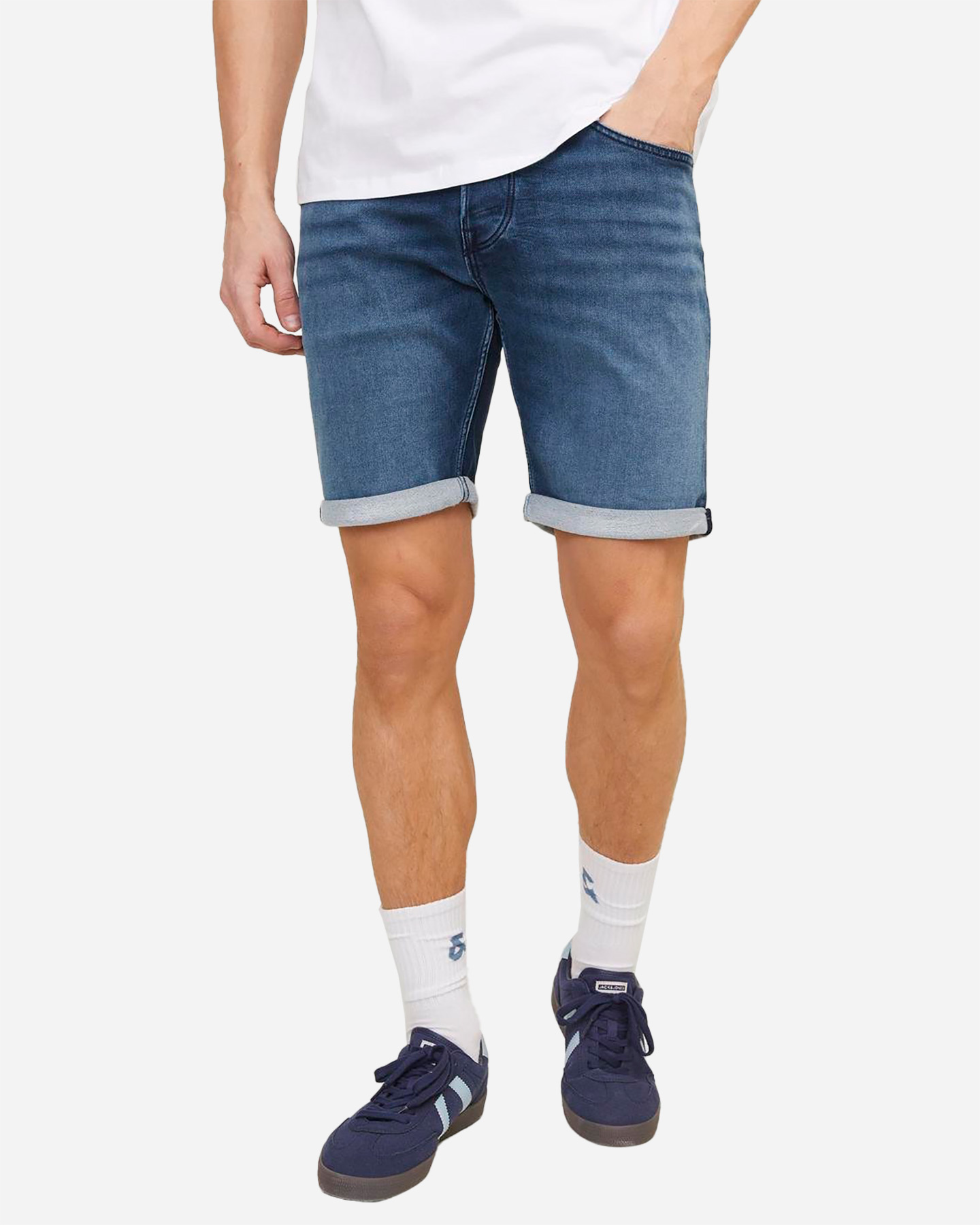 Bermuda JACK & JONES RICK ICON M - Denim - 2 | Cisalfa Sport