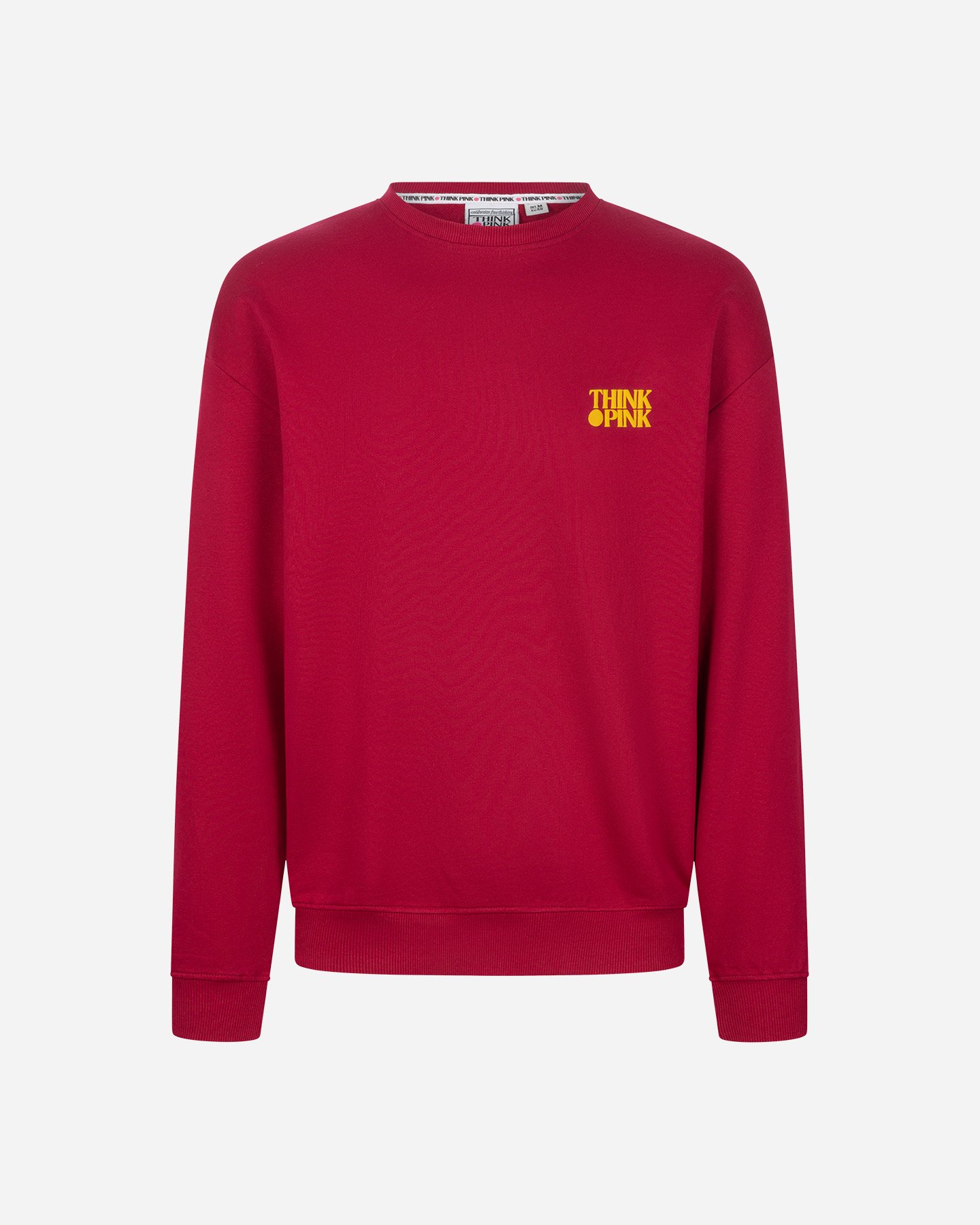 Felpa THINK PINK GOPCORE M - Rosso - 0 | Cisalfa Sport