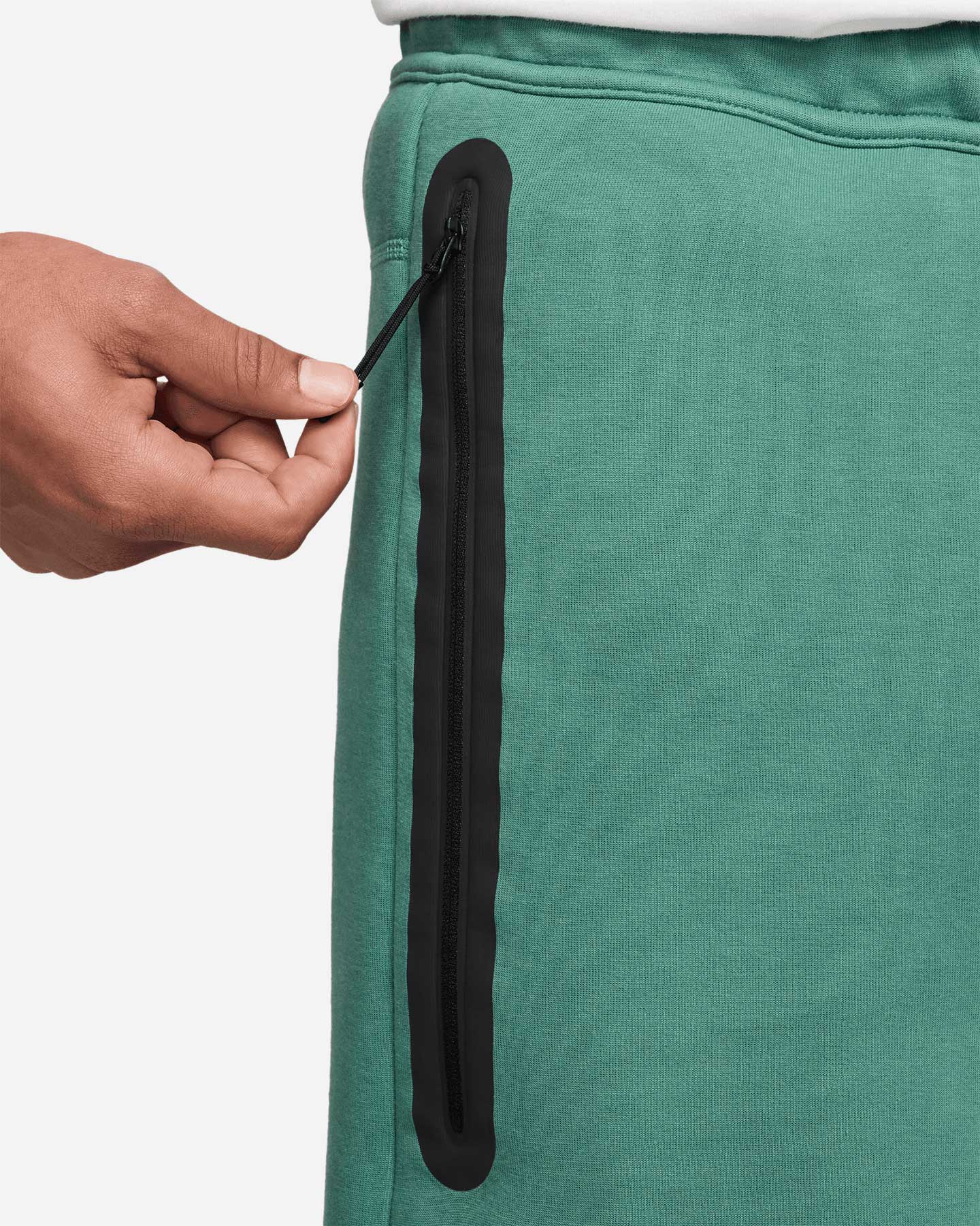 Pantaloncini NIKE TECH FLEECE WR M - Bianco - 5 | Cisalfa Sport