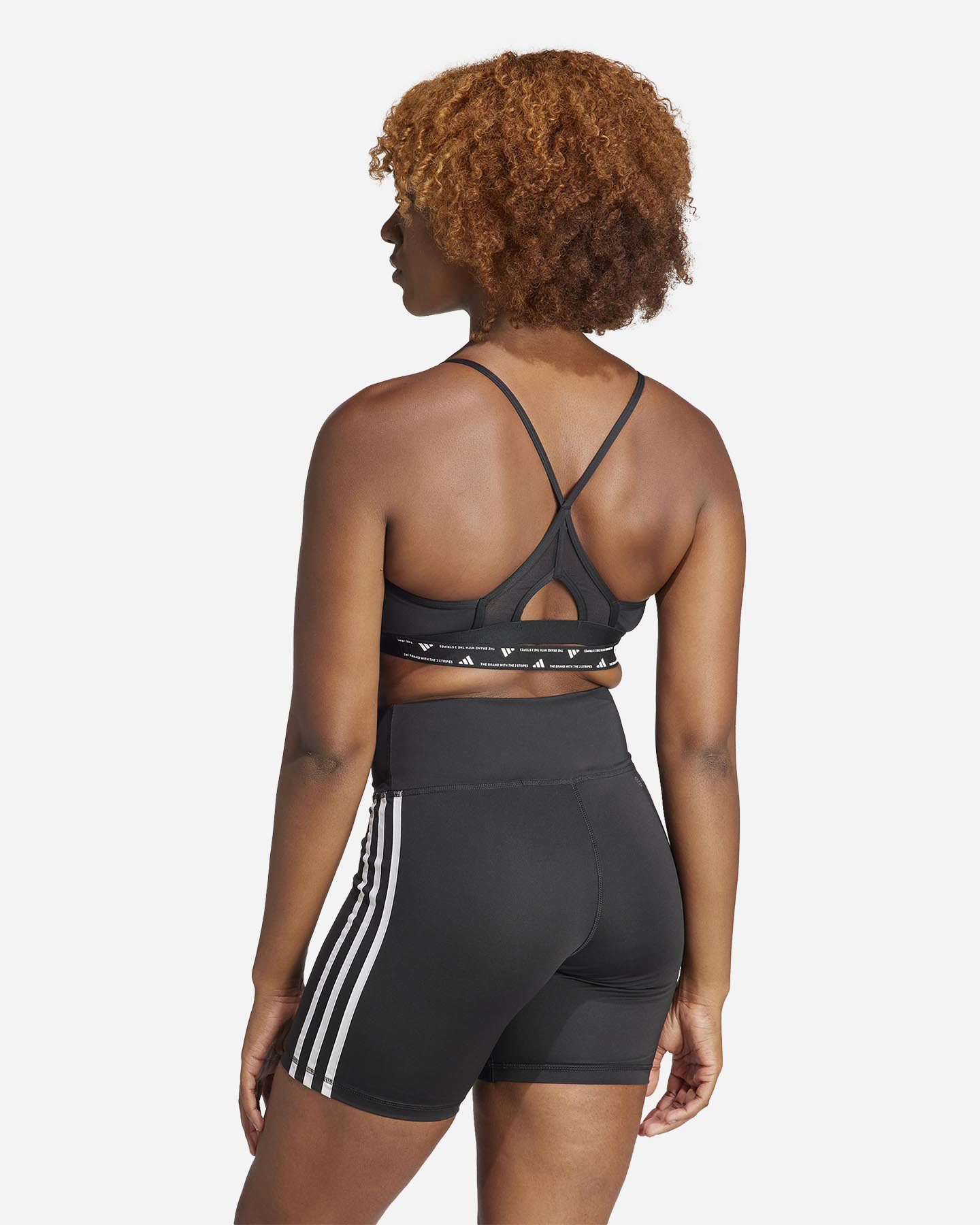 Bra training ADIDAS 3STRIPES W - Nero - 2 | Cisalfa Sport