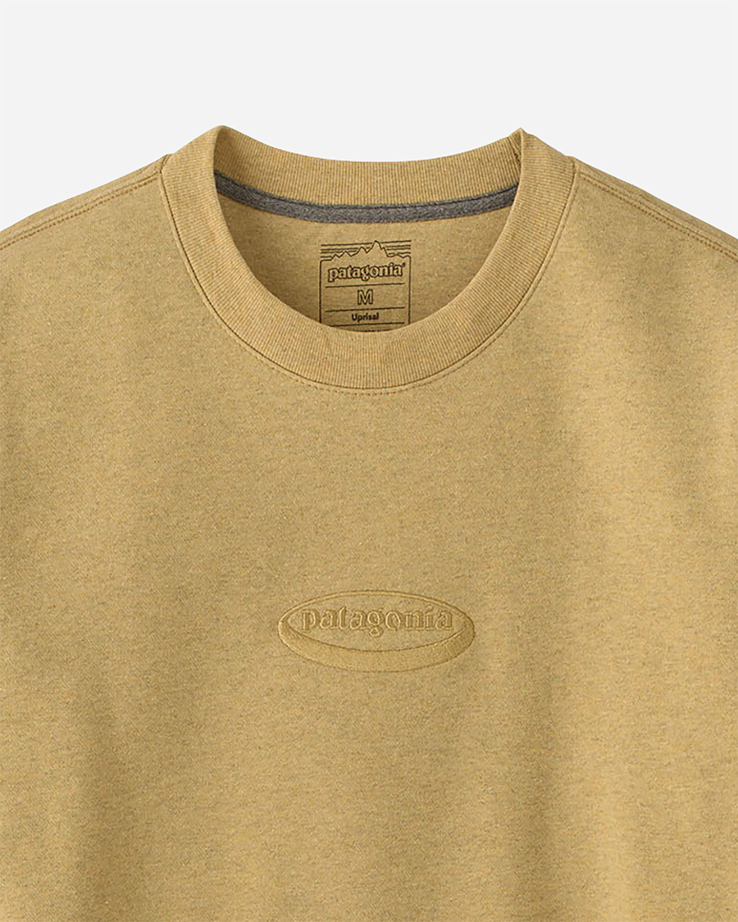 Felpa PATAGONIA 95 OVAL LOGO UPRISAL M - Beige - 1 | Cisalfa Sport
