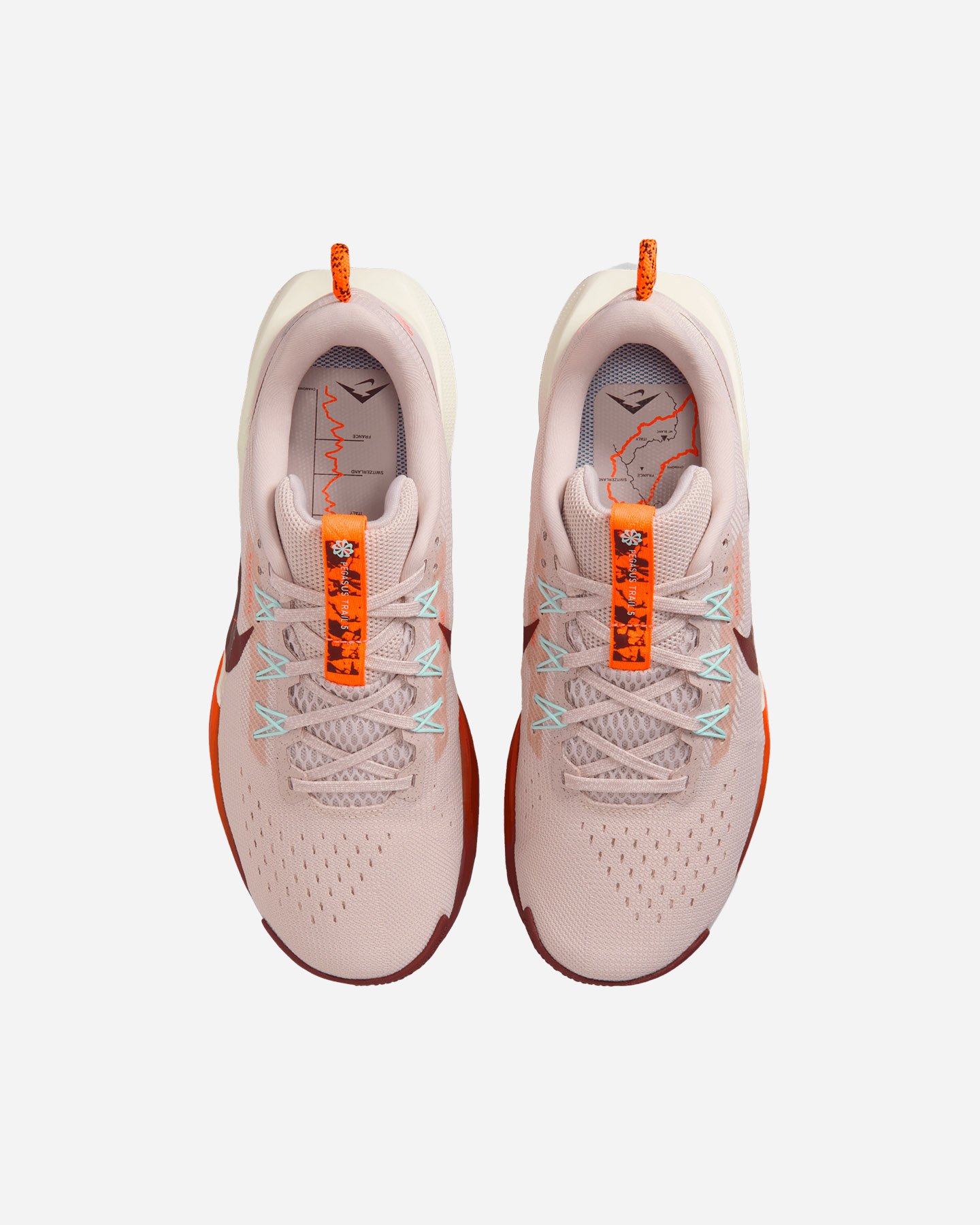 Scarpe trail NIKE PEGASUS TRAIL 5 W - Rosso - 3 | Cisalfa Sport