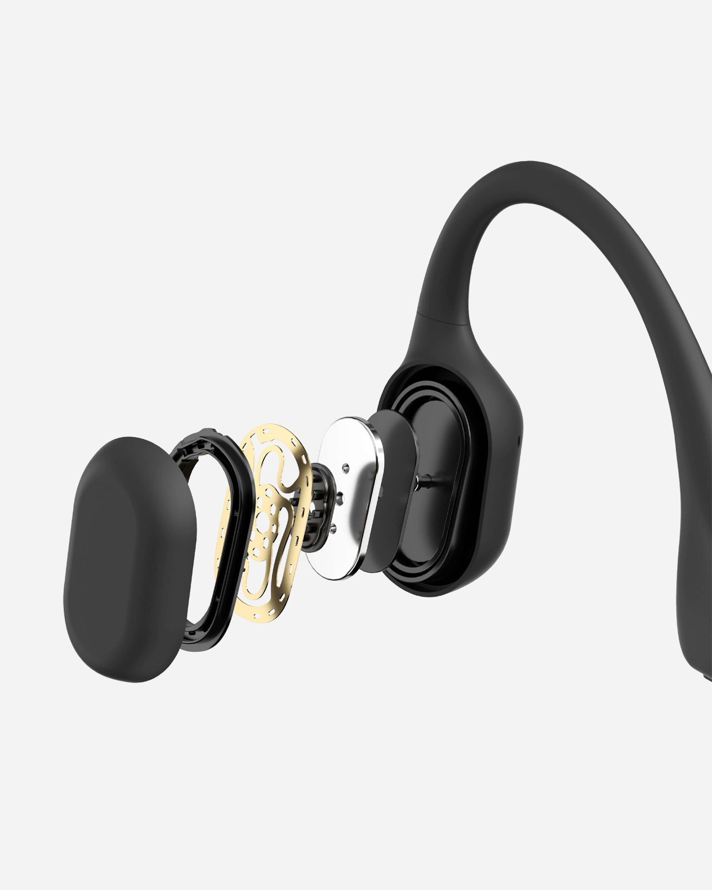 Cuffie audio SHOKZ OPENRUN  - Nero - 3 | Cisalfa Sport