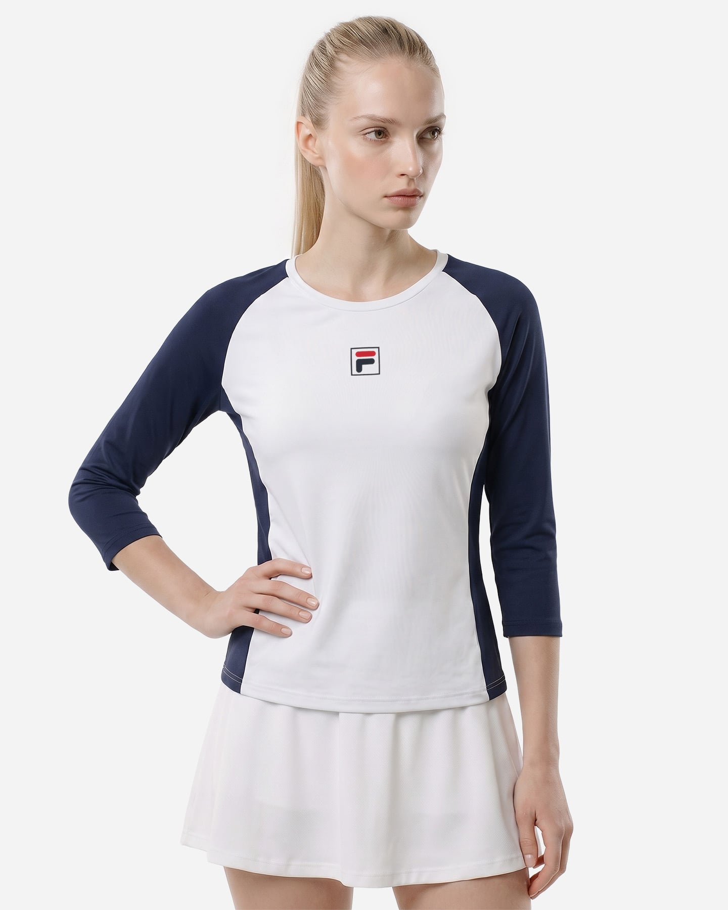 Maglia tennis FILA COURT LEGACY W - Bianco - 2 | Cisalfa Sport