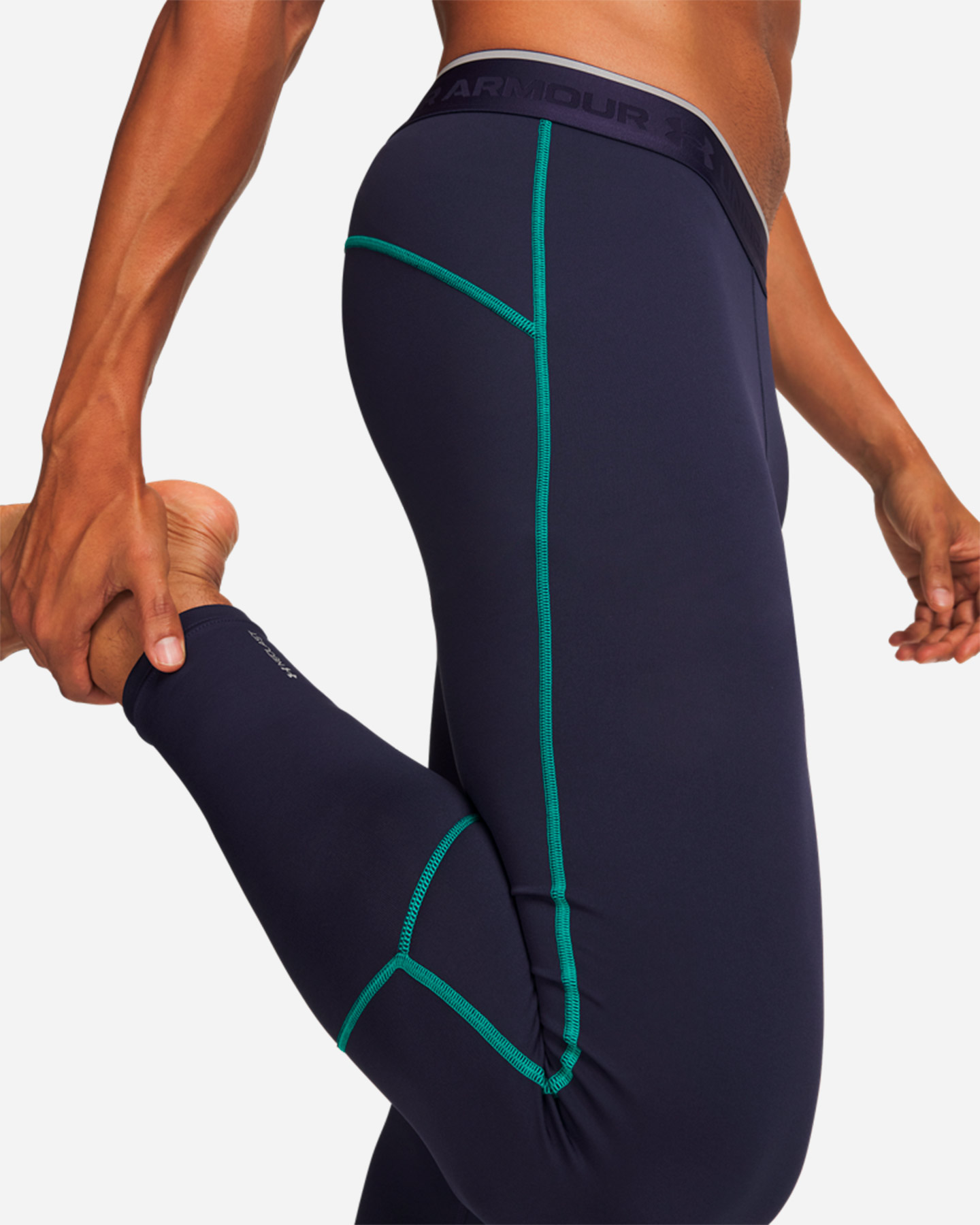 Pantalone training UNDER ARMOUR ELITE M - Blu - 3 | Cisalfa Sport