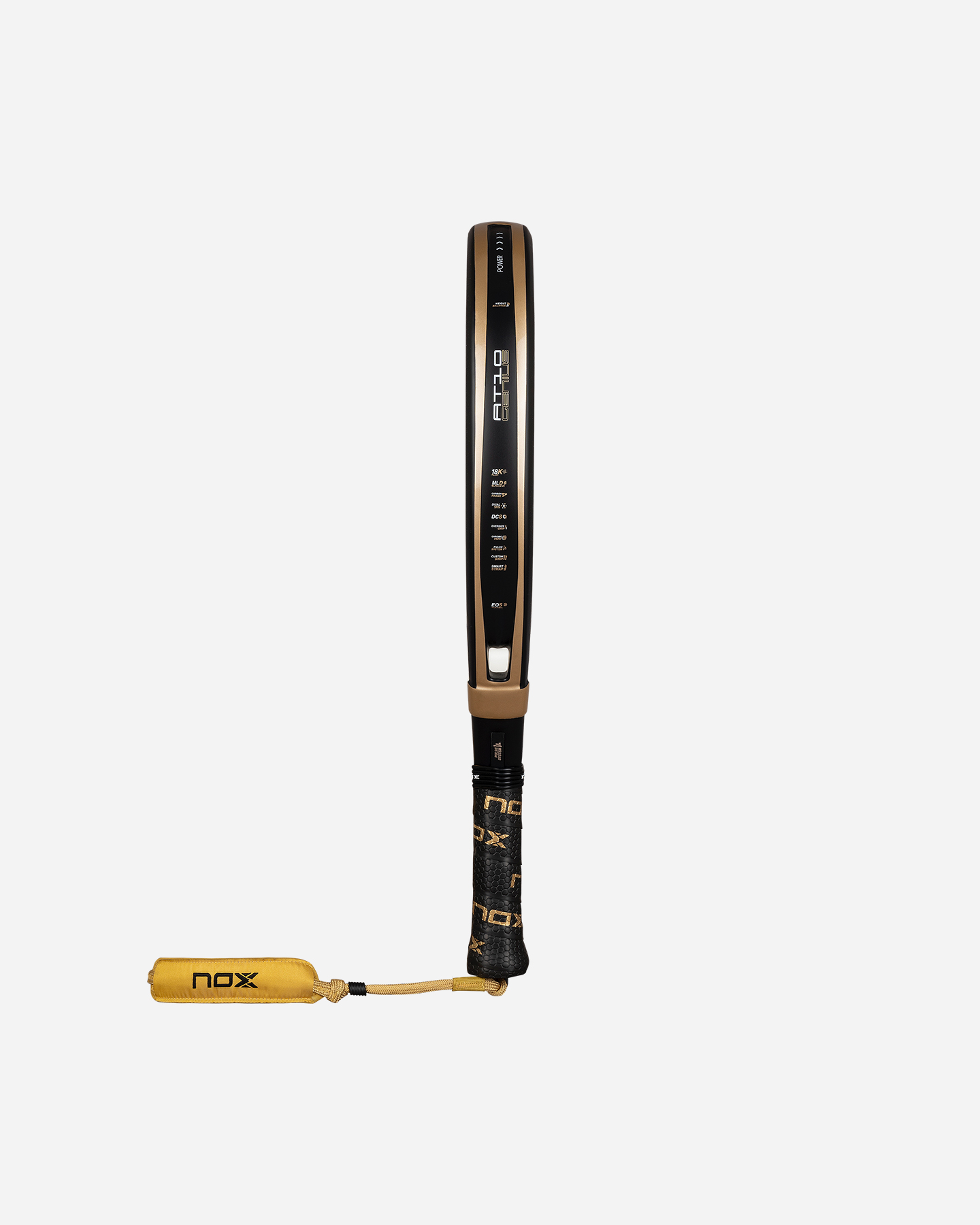 Racchetta padel performance NOX AT10 LUXURY GENIUS 18K ALUM 2026 BY AGUSTIN  - Bianco - 2 | Cisalfa Sport