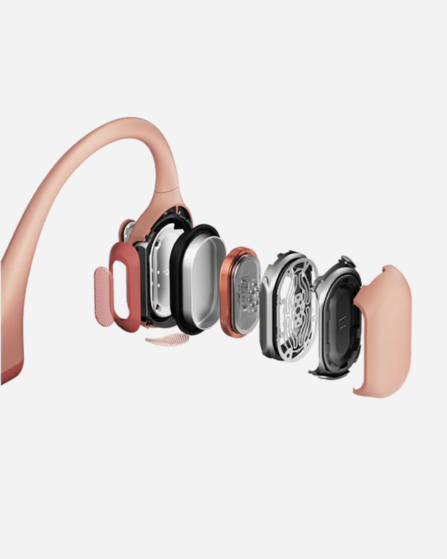 Cuffie audio SHOKZ OPENRUN PRO  - Rosa - 3 | Cisalfa Sport