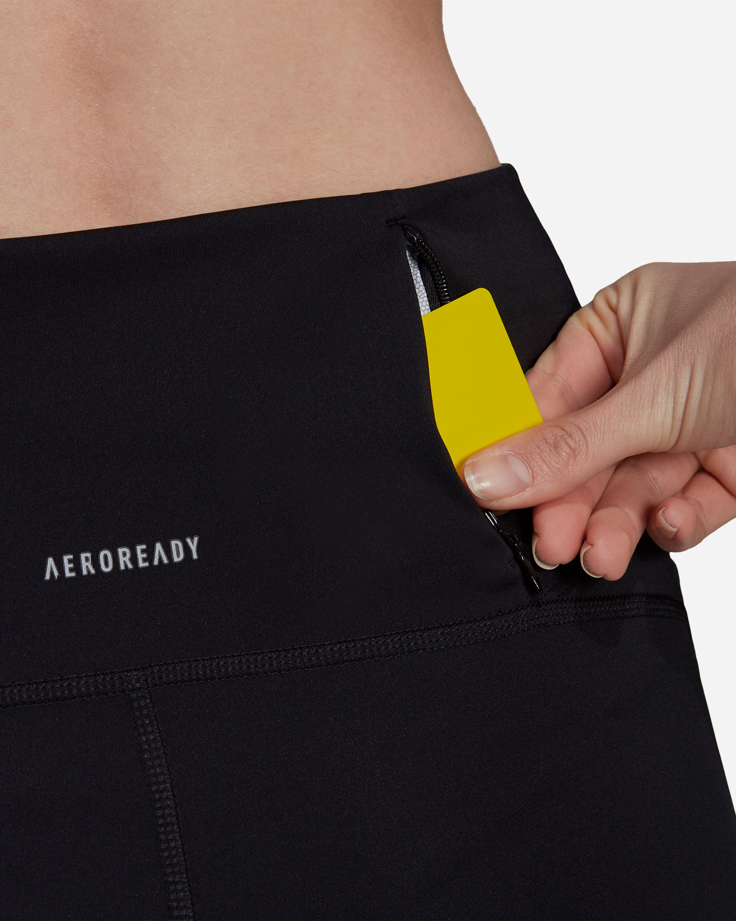 Capri running ADIDAS THE RUN RESPONSE AEROREADY W - Nero - 3 | Cisalfa Sport