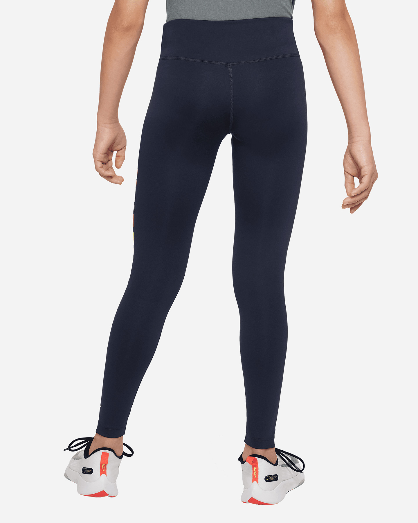 Leggings NIKE ONE LETTERING JR - Blu - 1 | Cisalfa Sport