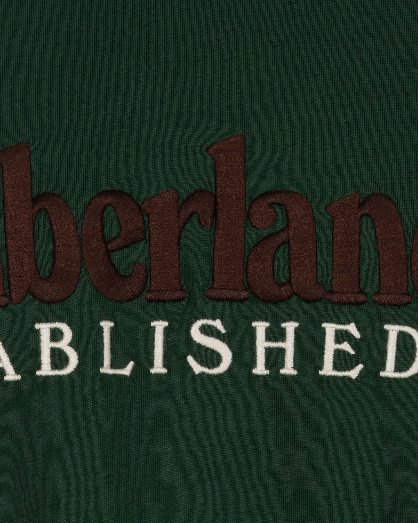 T-shirt TIMBERLAND BACK LOGO M - Verde - 2 | Cisalfa Sport