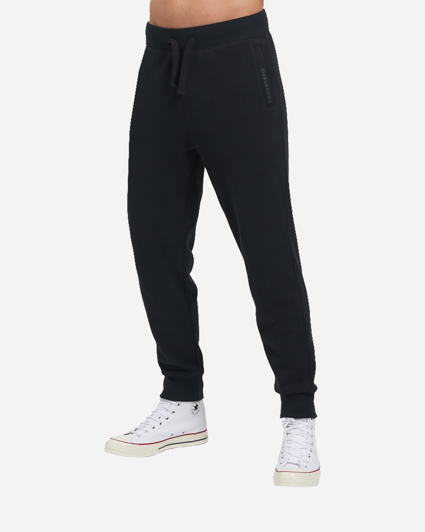 Pantalone CONVERSE REGULAR M - Nero - 0 | Cisalfa Sport
