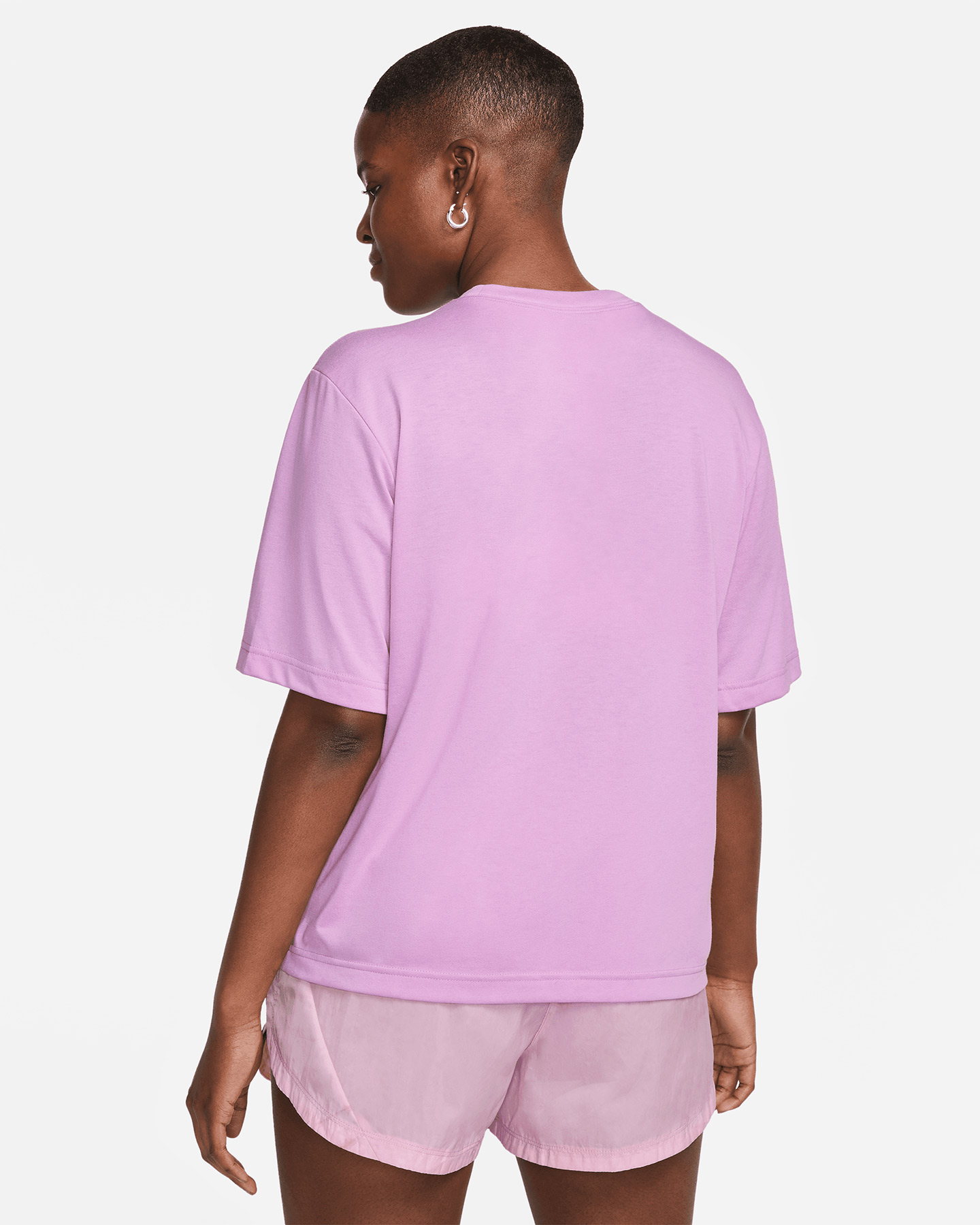 T-shirt running NIKE DRI FIT TRAIL W - Viola - 1 | Cisalfa Sport