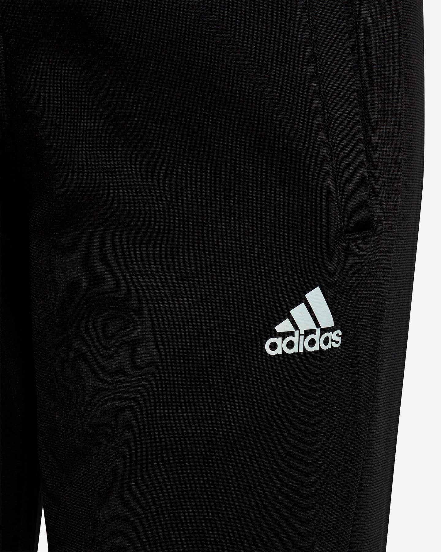 Tuta ADIDAS STAMPA JR - Nero - 4 | Cisalfa Sport