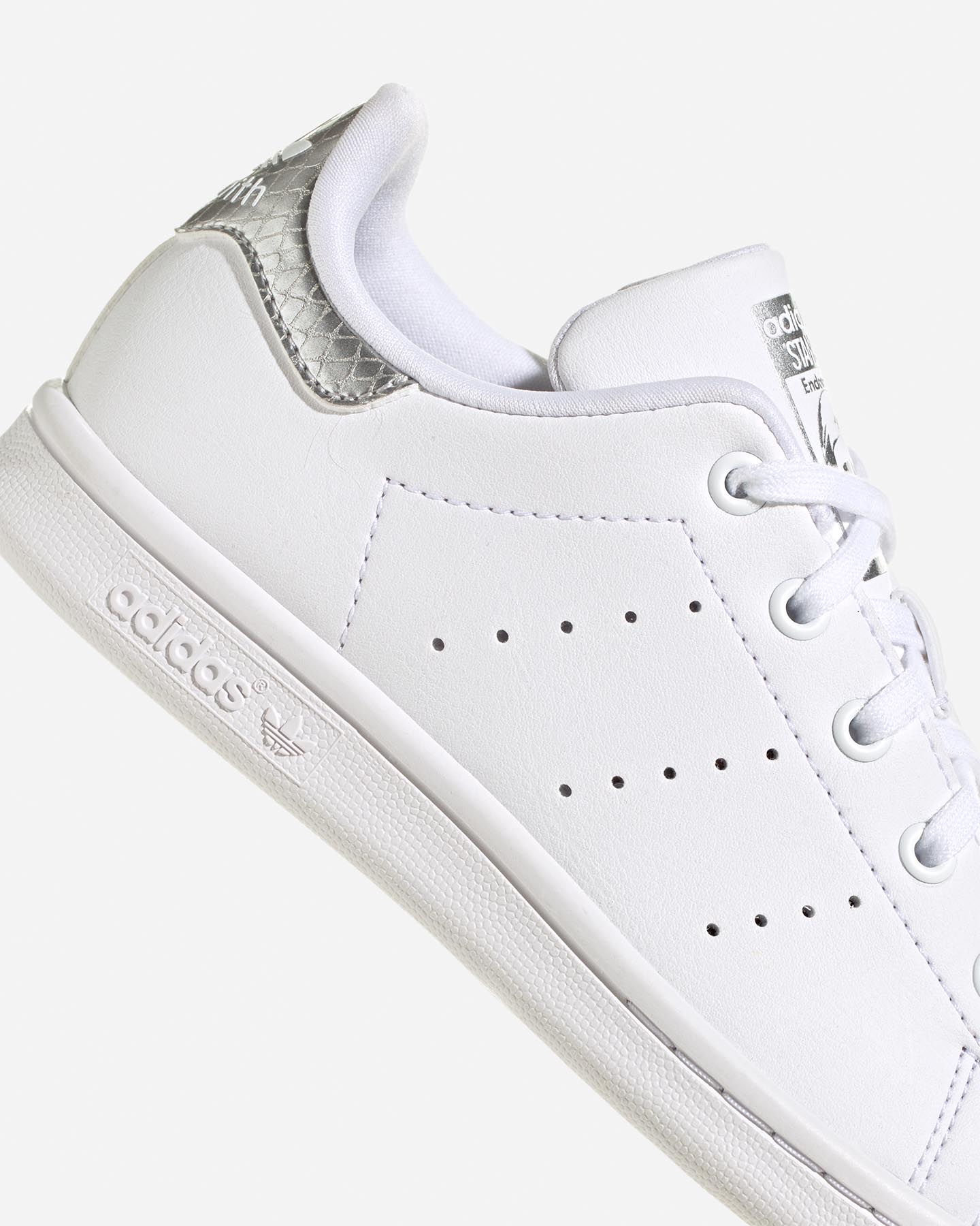 Scarpe sneakers ADIDAS STANSMITH PS JR - Bianco - 5 | Cisalfa Sport
