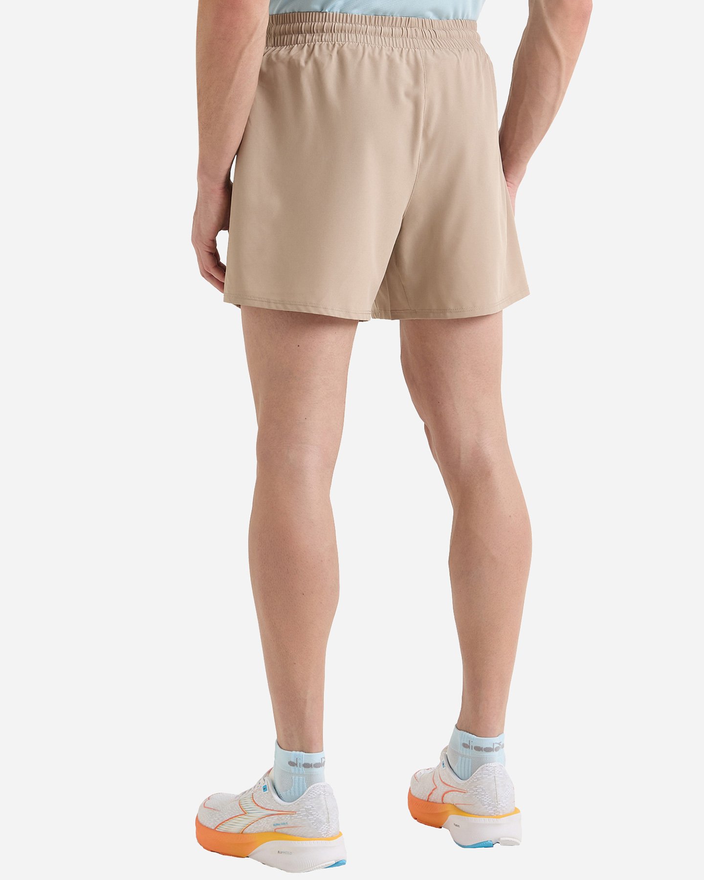 Short running DIADORA RUN M - Beige - 2 | Cisalfa Sport