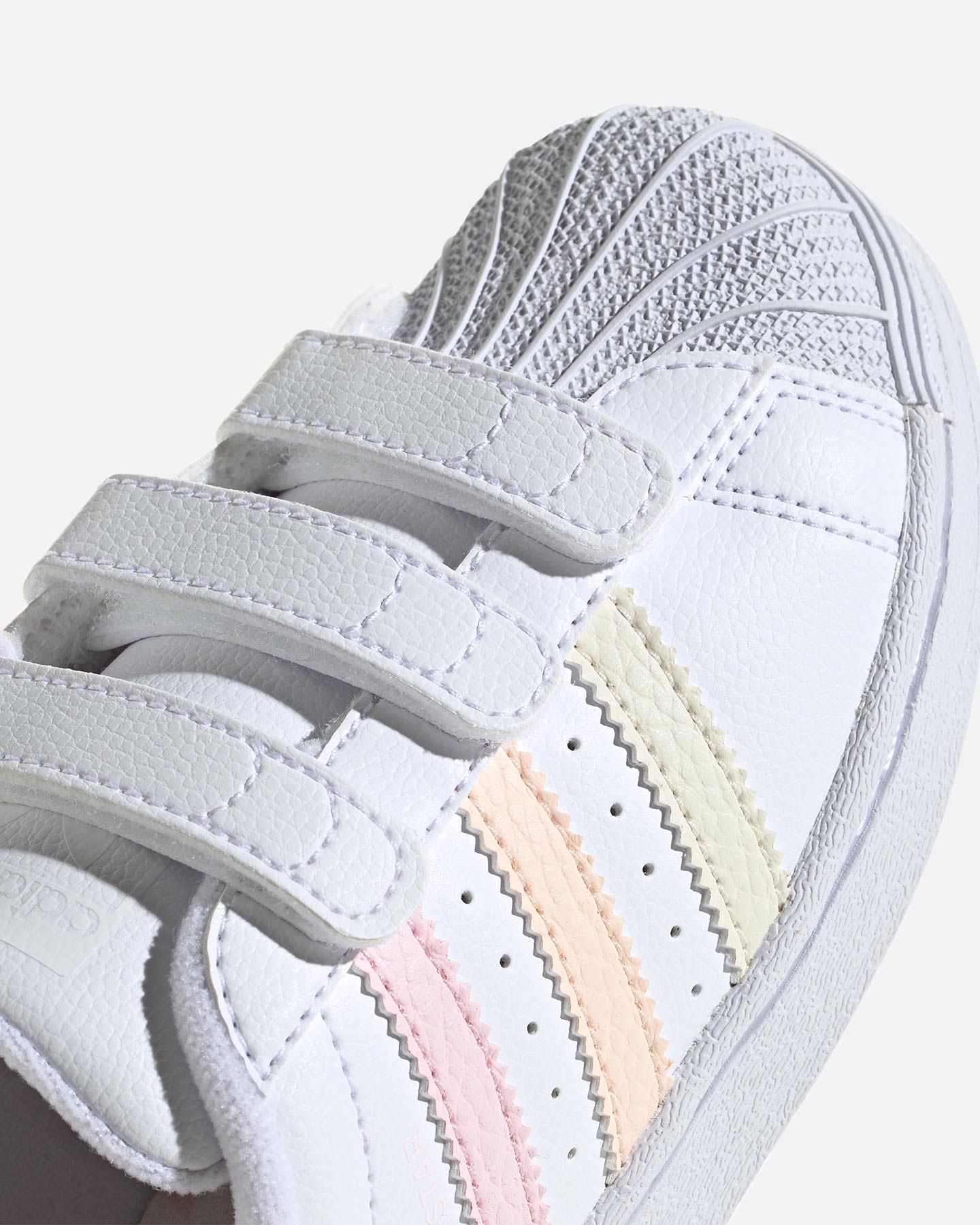 Scarpe sneakers ADIDAS SUPERSTAR PS JR - Bianco - 3 | Cisalfa Sport