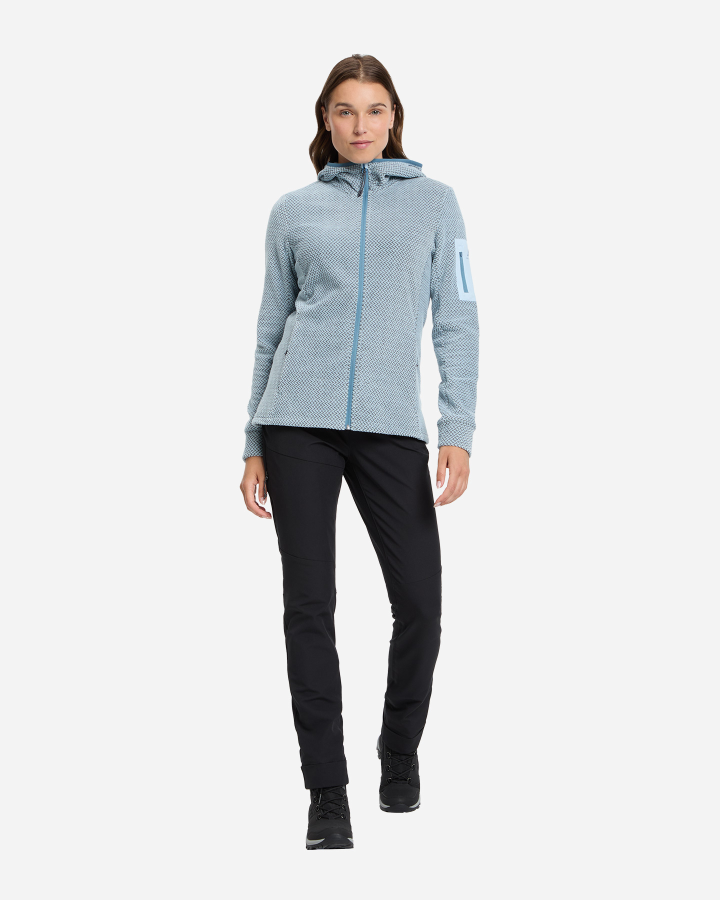 Pile MCKINLEY HUCTURE W - Azzurro - 3 | Cisalfa Sport