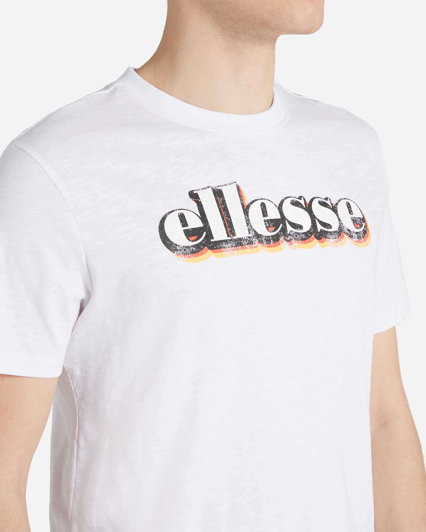 T-shirt ELLESSE VINTAGE M - Bianco - 4 | Cisalfa Sport