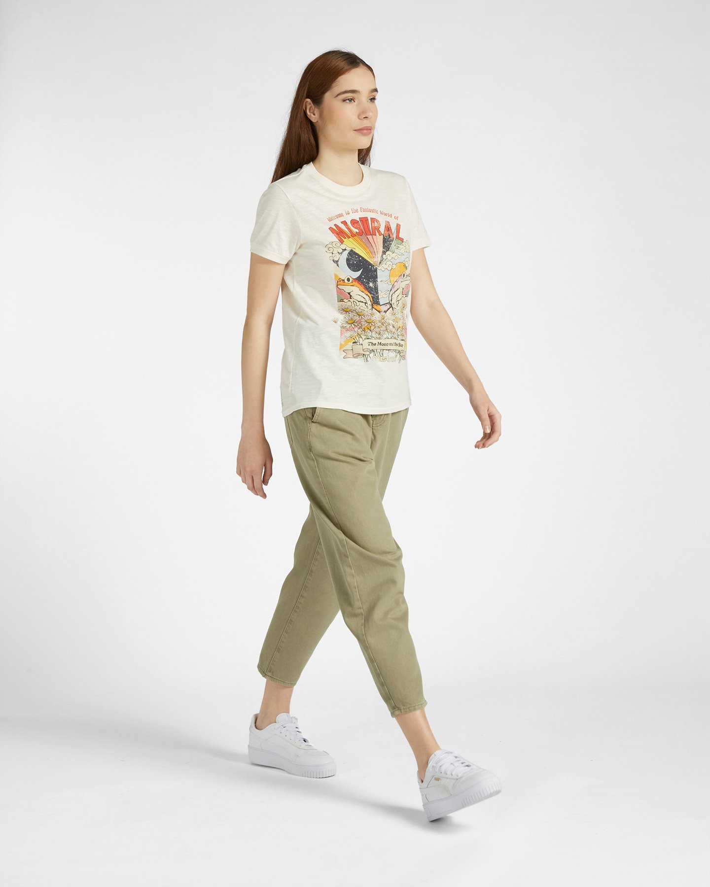 T-shirt MISTRAL BOYFRIEND W - Bianco - 3 | Cisalfa Sport