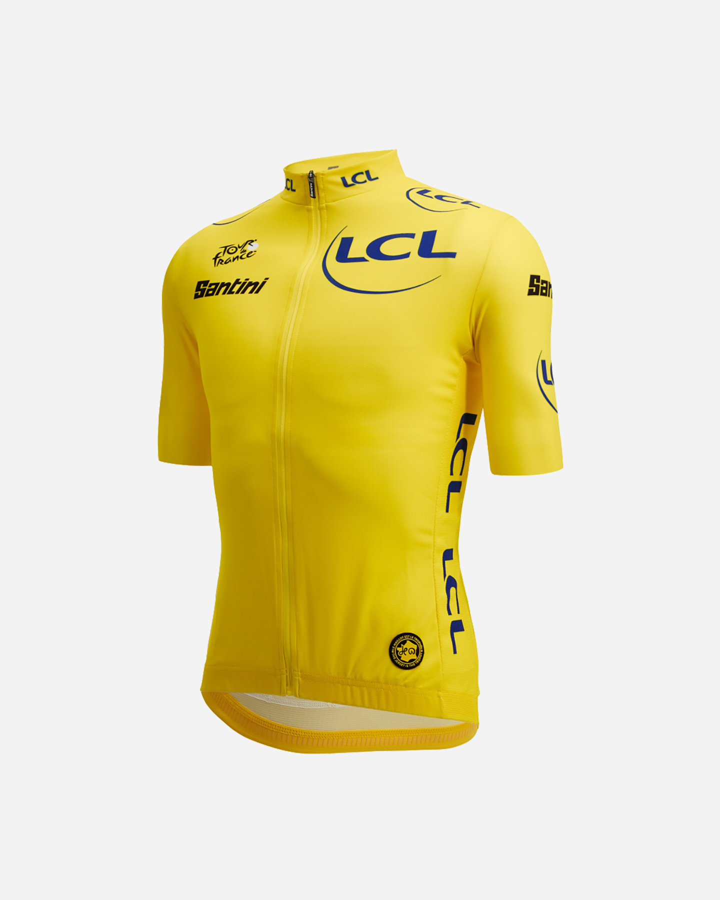 Maglia ciclismo SANTINI TOUR DE FRANCE GIALLA 25 MC M - Giallo - 1 | Cisalfa Sport