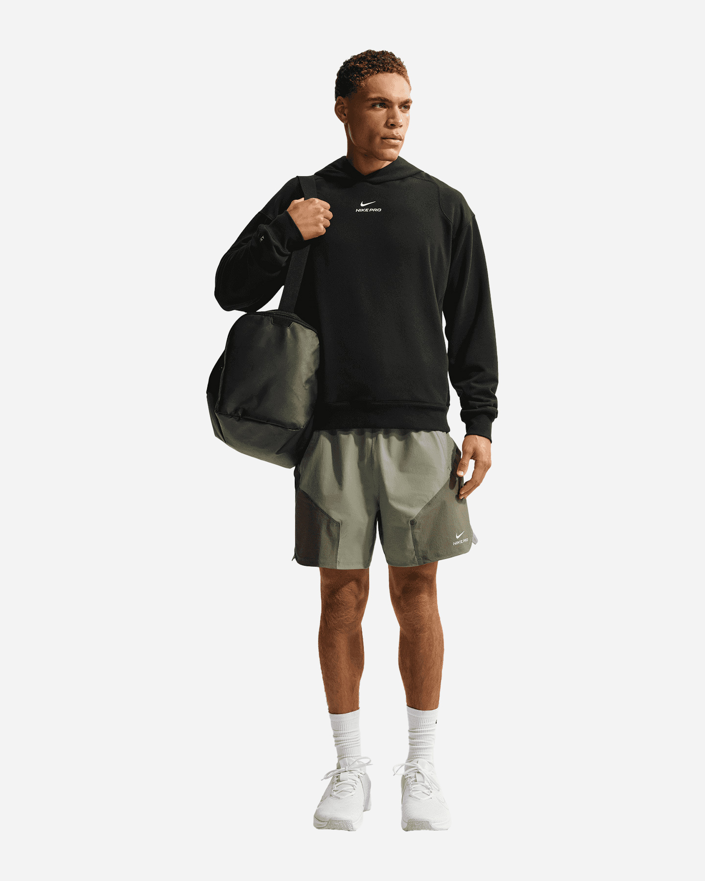 Pantalone training NIKE DRI FIT PRO ADV 6IN M - Verde - 4 | Cisalfa Sport