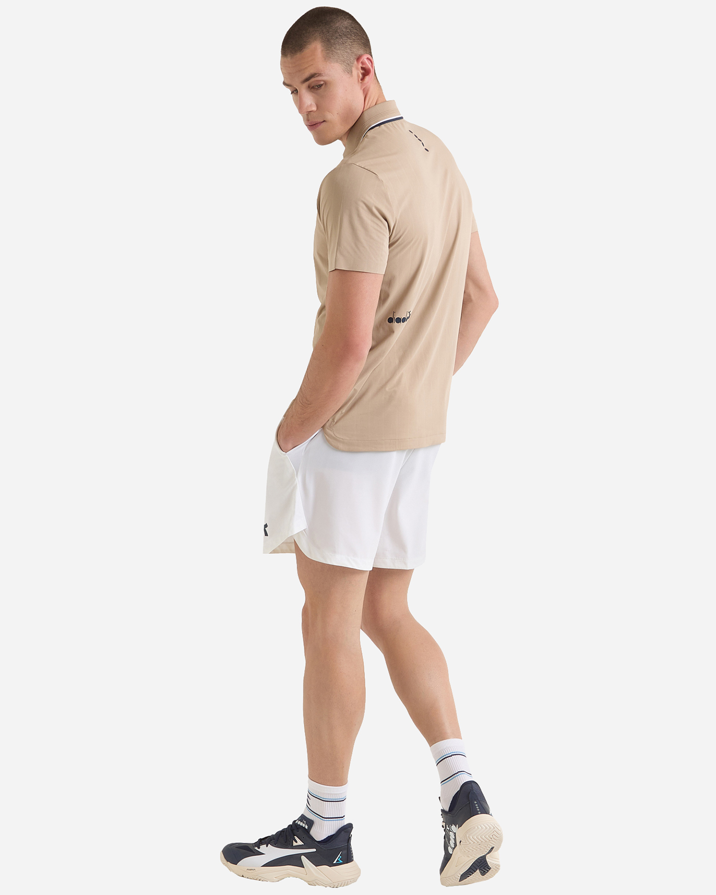 Pantaloncini tennis DIADORA ICON M - Bianco - 3 | Cisalfa Sport