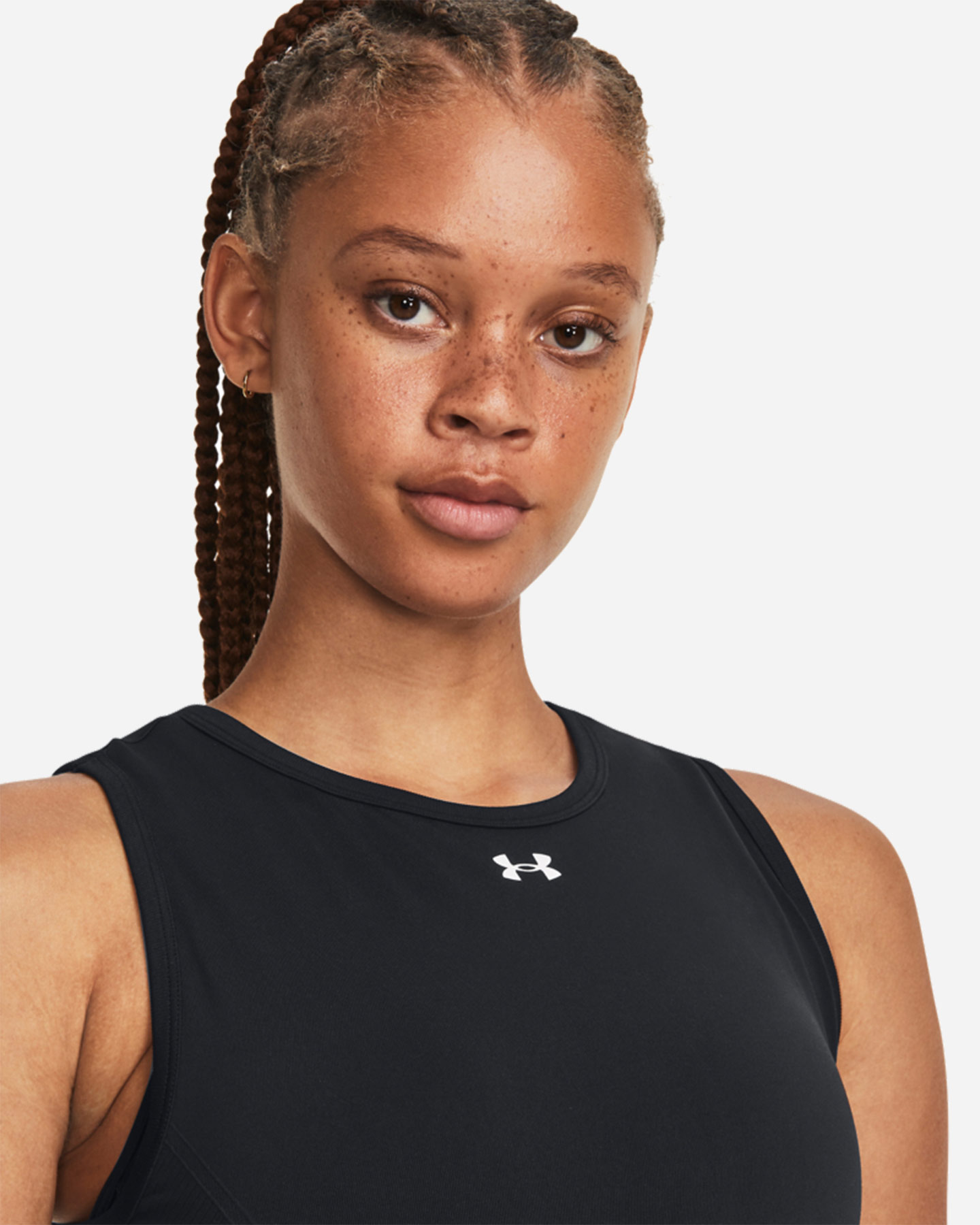 Canotta training UNDER ARMOUR SEAMLESS W - Nero - 5 | Cisalfa Sport