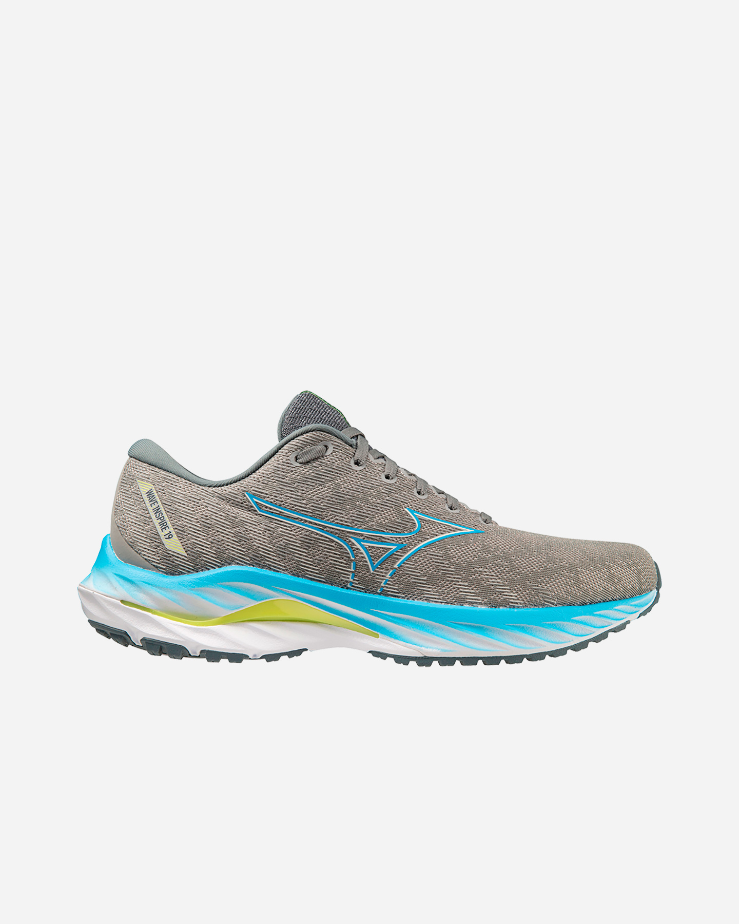 Scarpe running MIZUNO WAVE INSPIRE 19 M - Grigio - 0 | Cisalfa Sport