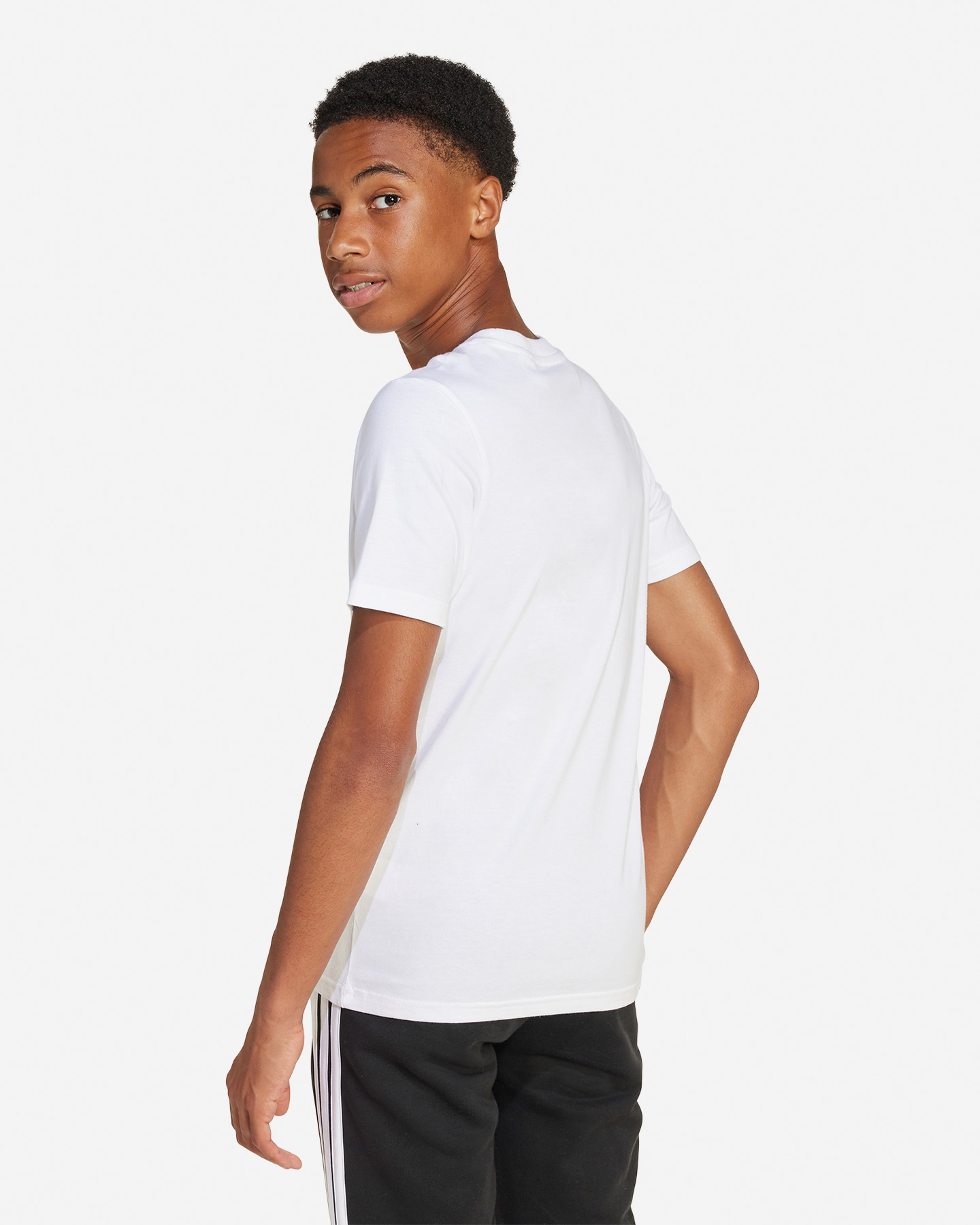 T-shirt ADIDAS BIG LOGO JR - Bianco - 2 | Cisalfa Sport