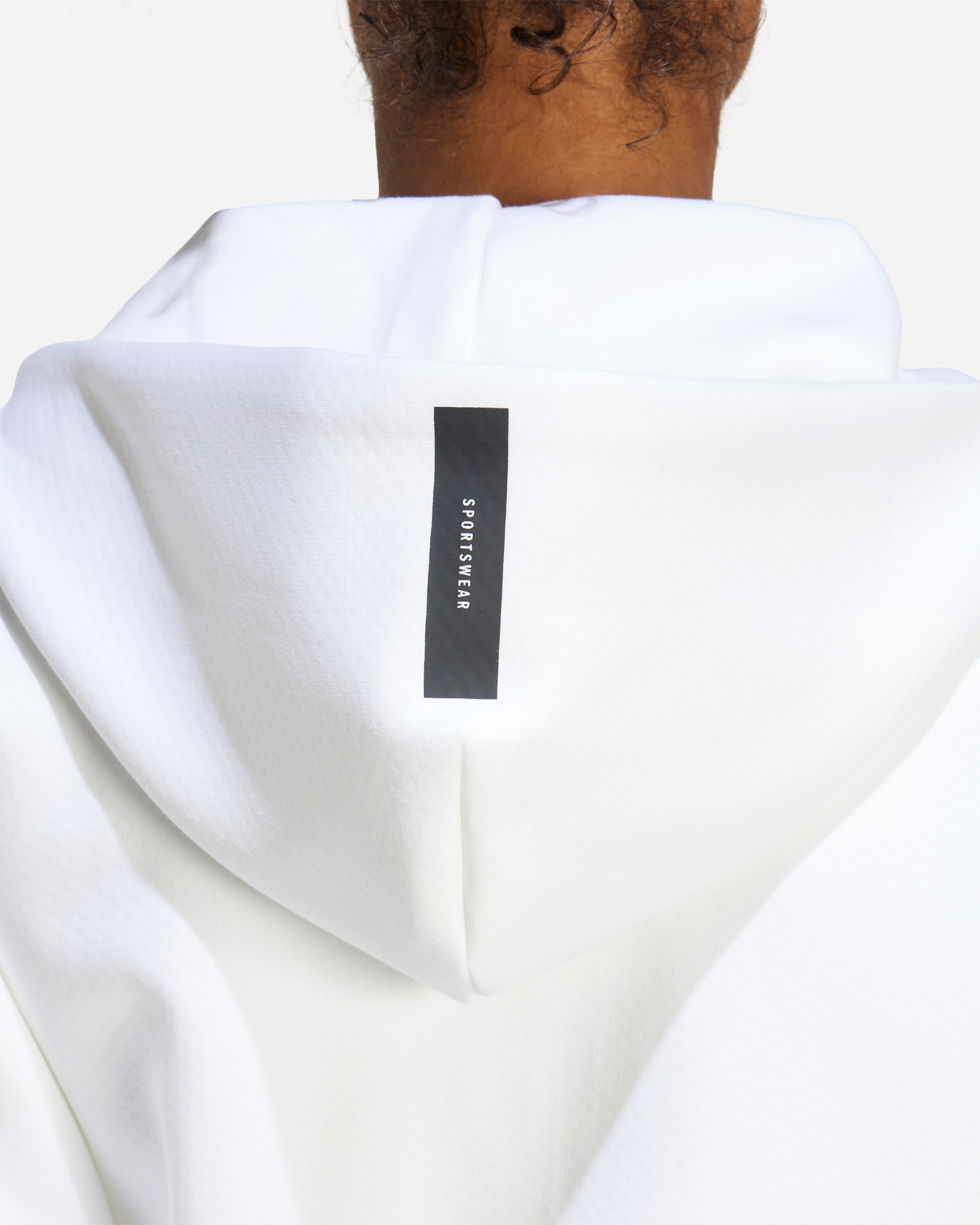 Felpa ADIDAS Z.N.E. W - Bianco - 5 | Cisalfa Sport