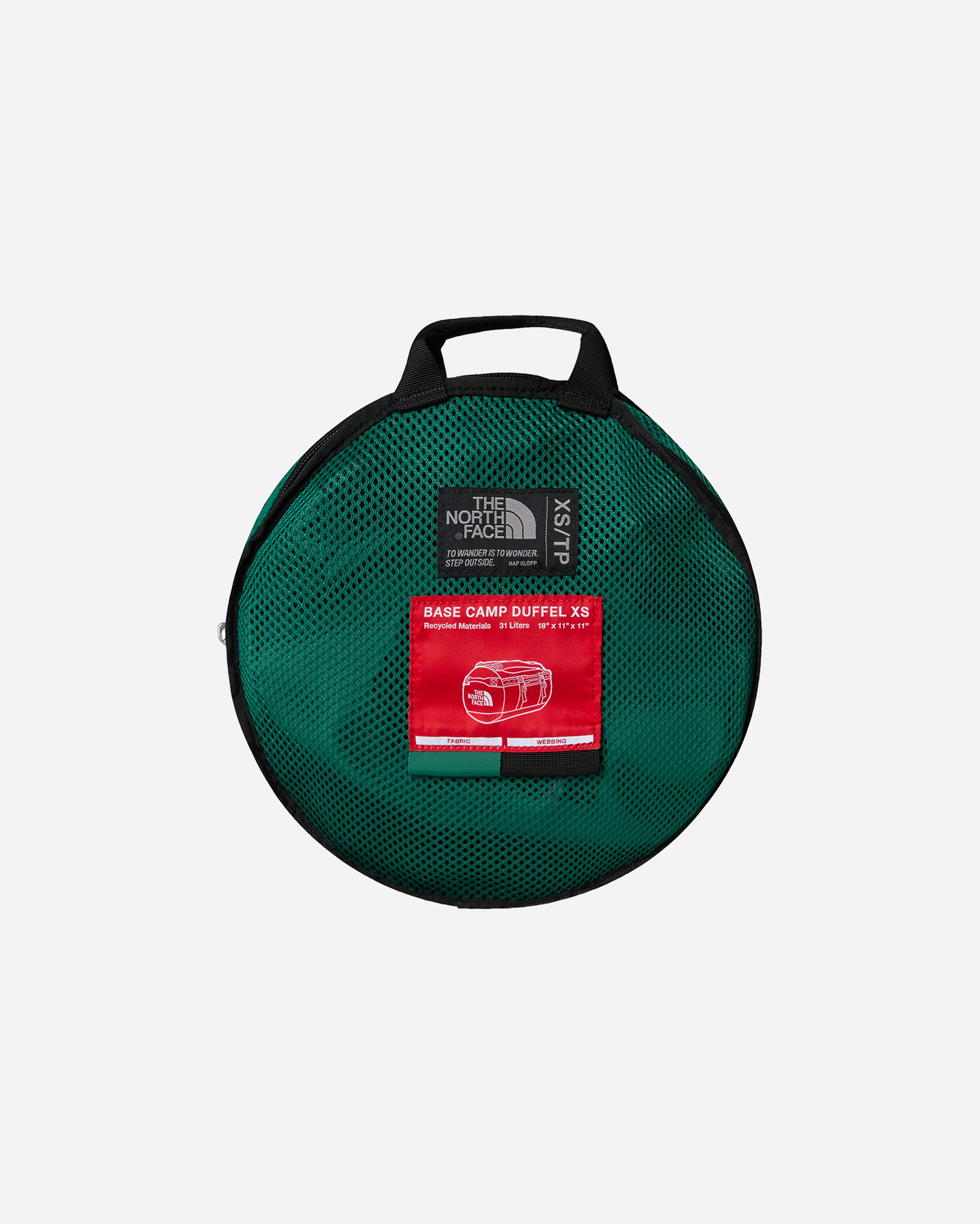 Borsa THE NORTH FACE BASE CAMP DUFFEL XS  - Verde - 3 | Cisalfa Sport