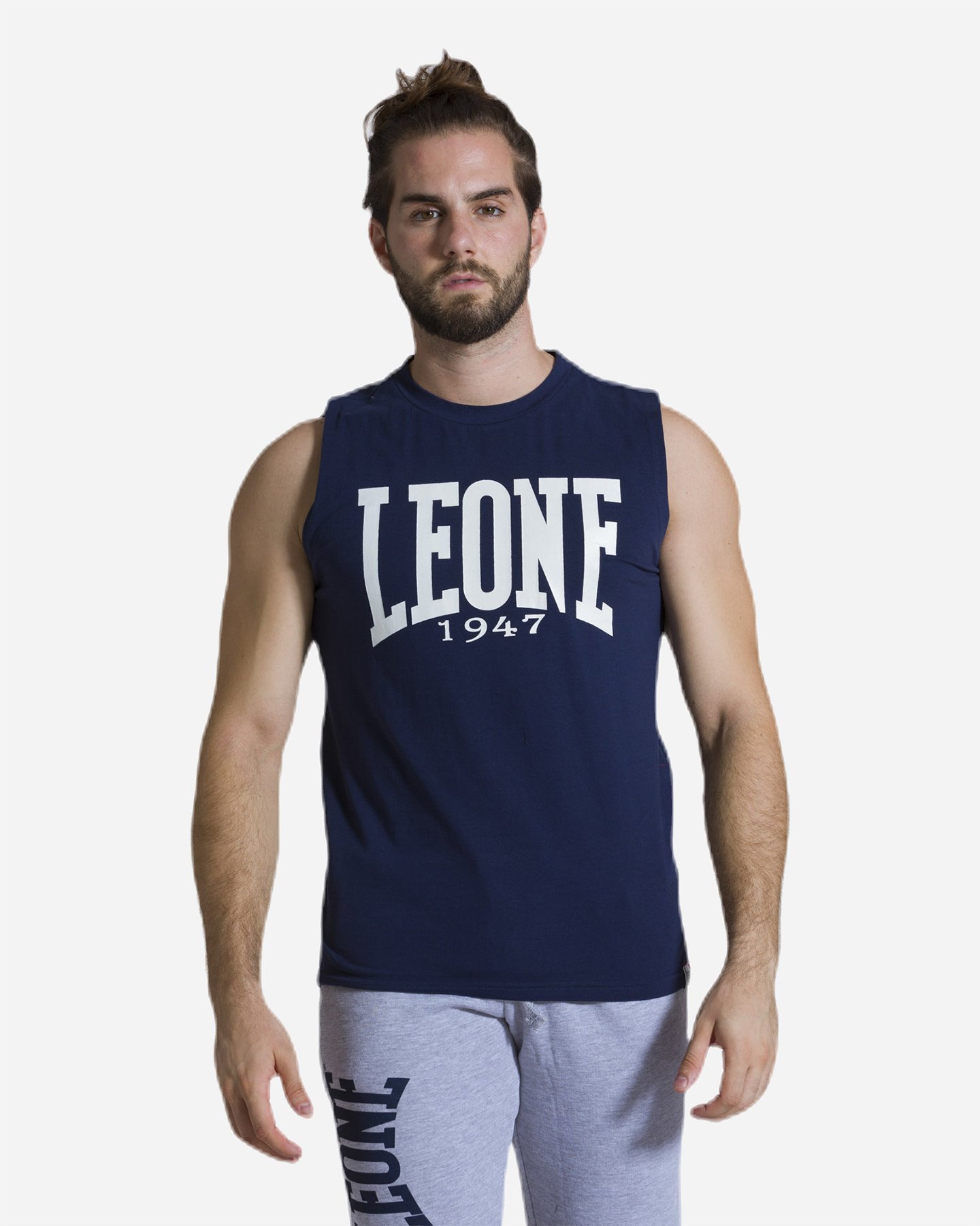Canotta LEONE BIG LOGO M - Blu Navy - 0 | Cisalfa Sport
