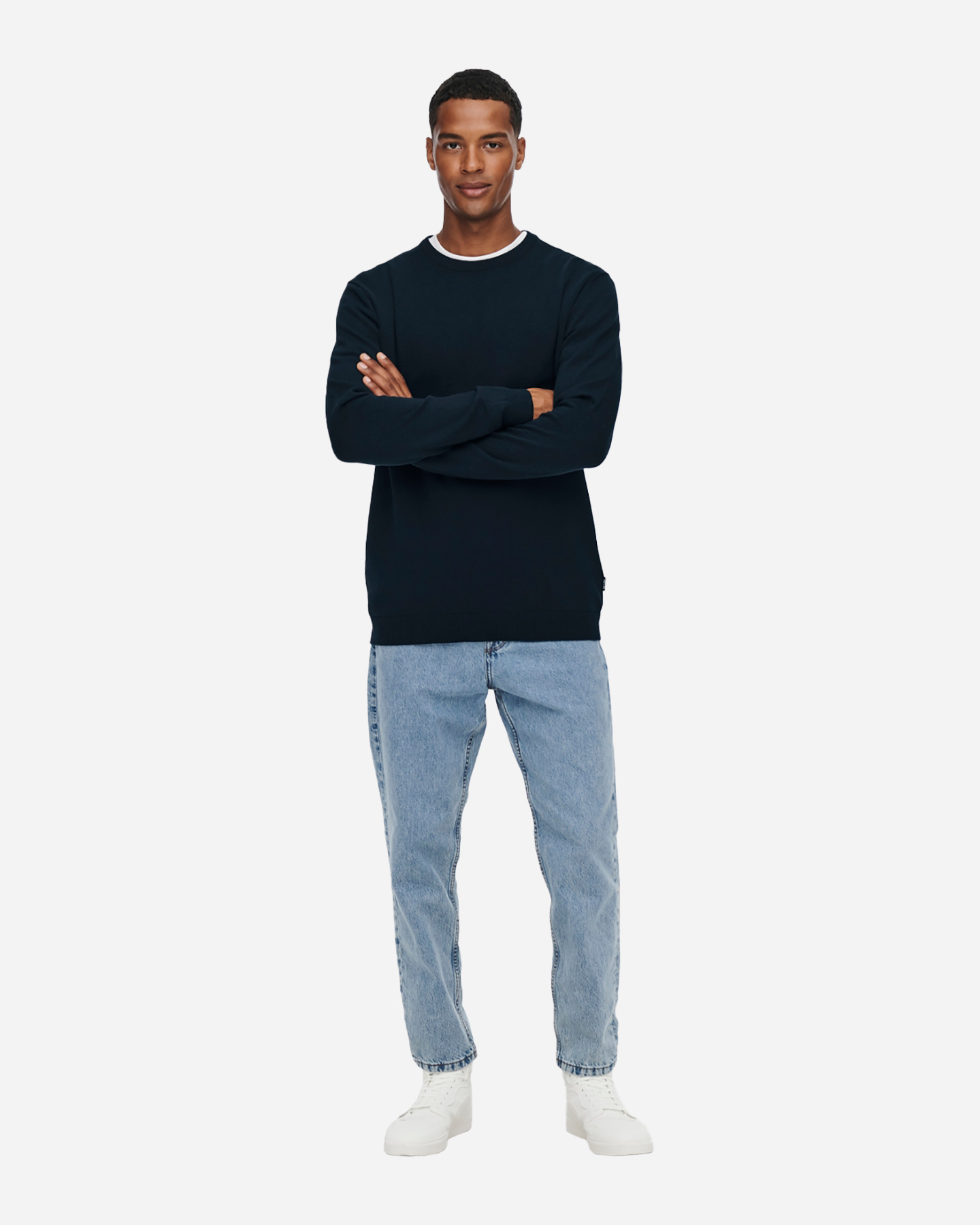 Maglione ONLY & SONS ALEX M - Blu - 3 | Cisalfa Sport