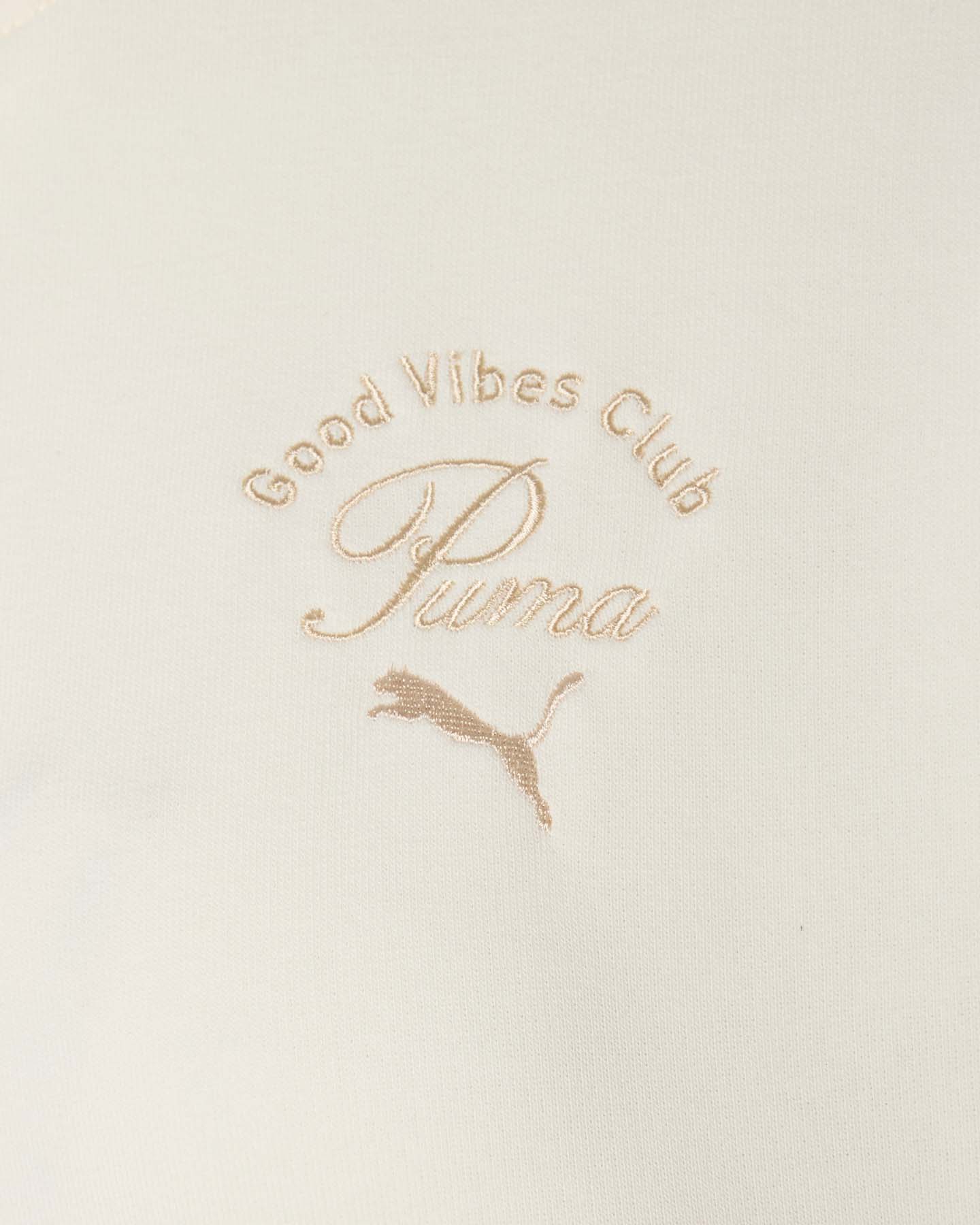 Felpa PUMA BASIC W - Bianco - 2 | Cisalfa Sport