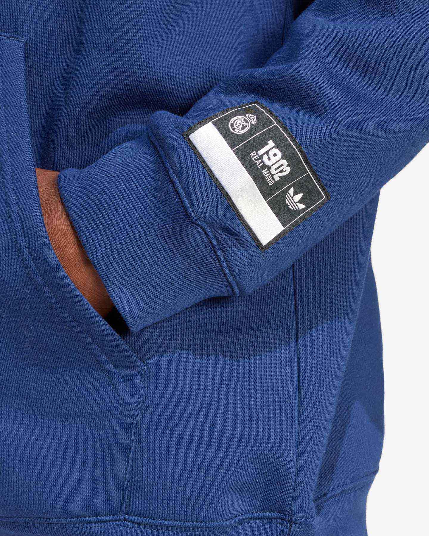 Abbigliamento calcio ufficiale ADIDAS REAL MADRID VRCT M - Blu Navy - 4 | Cisalfa Sport