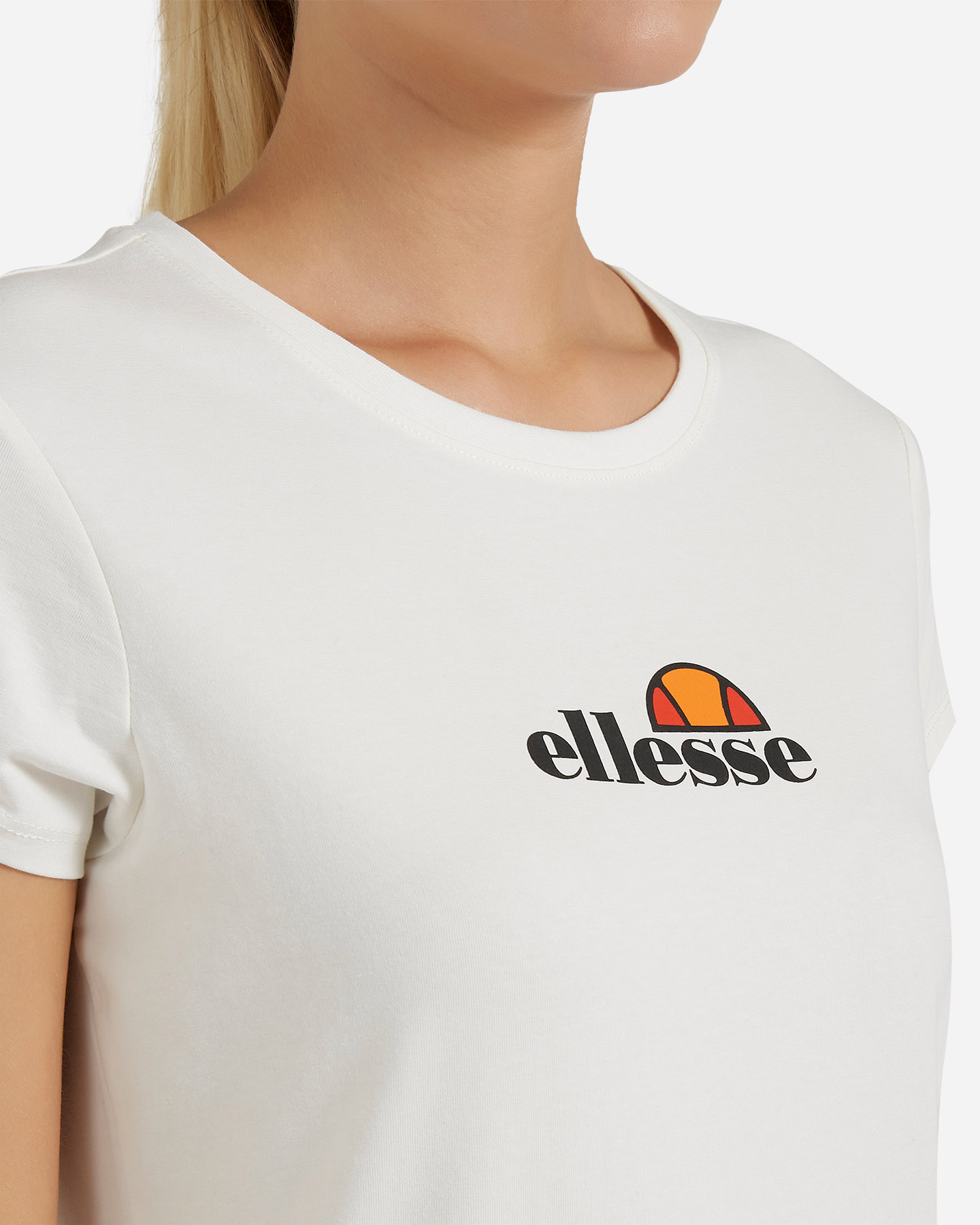 T-shirt ELLESSE LOGO W - Bianco - 4 | Cisalfa Sport