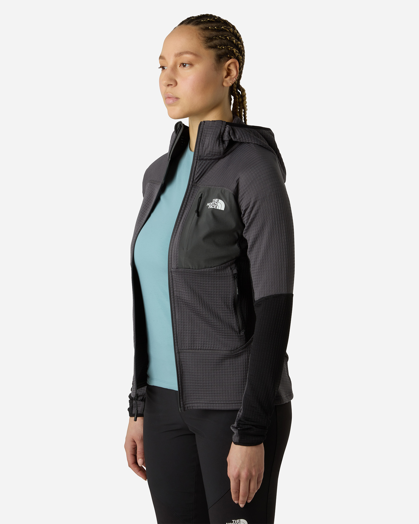 Pile THE NORTH FACE STORMGAP POWERGRID W - Grigio - 3 | Cisalfa Sport