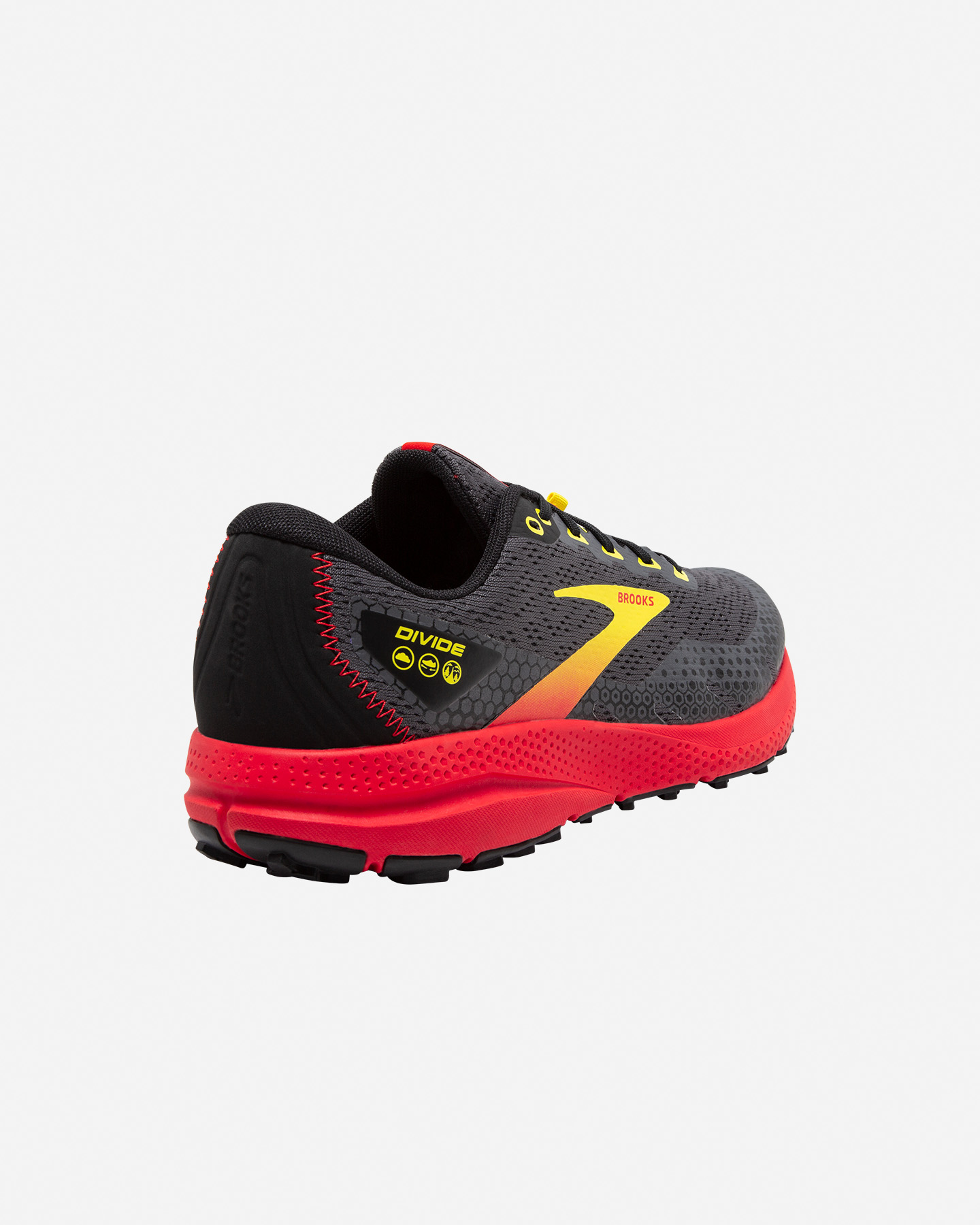 Scarpe trail BROOKS DIVIDE 3 M - Nero - 2 | Cisalfa Sport