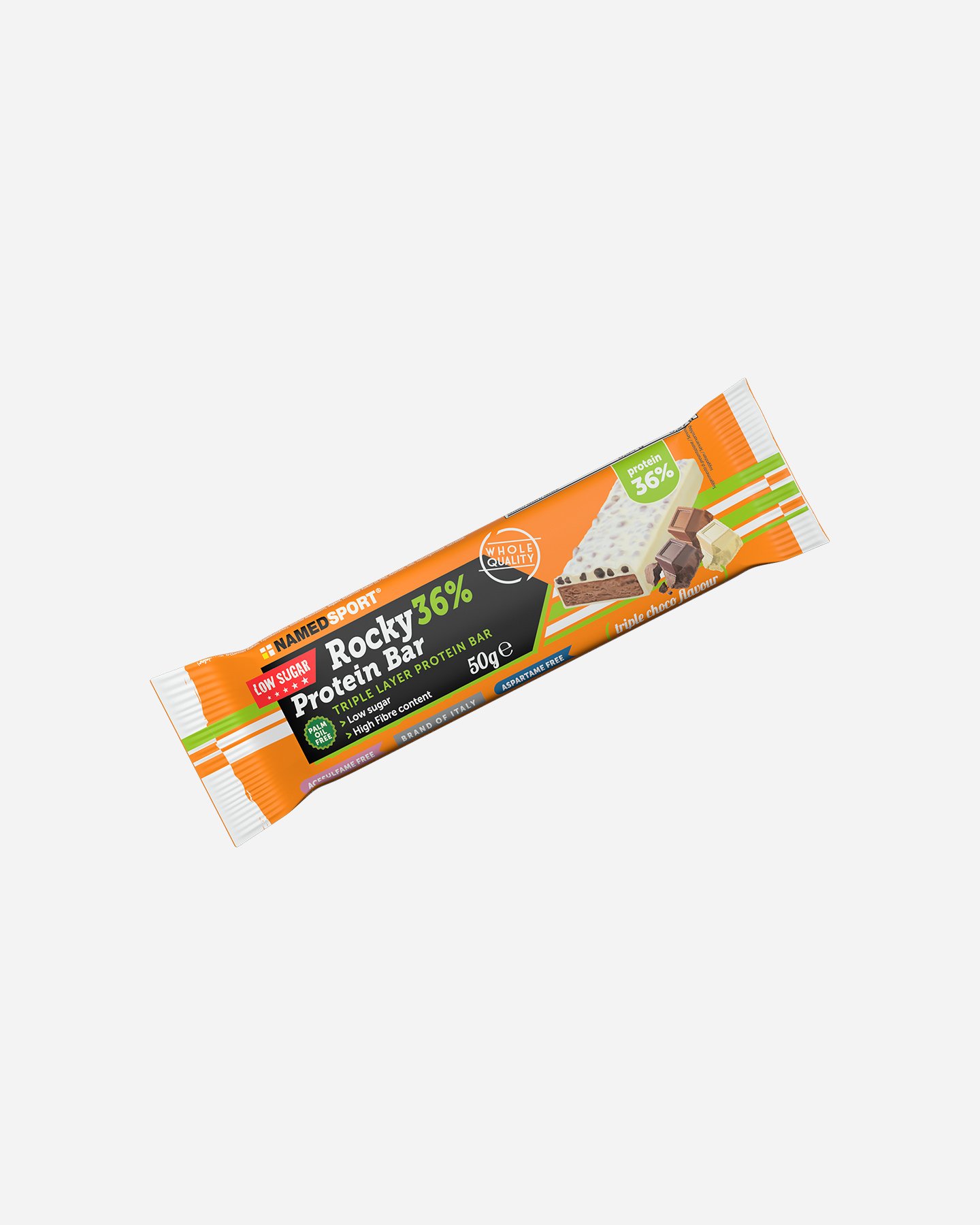Energetico NAMED SPORT ROCKY 36% PROTEIN BAR  - Arancione - 0 | Cisalfa Sport