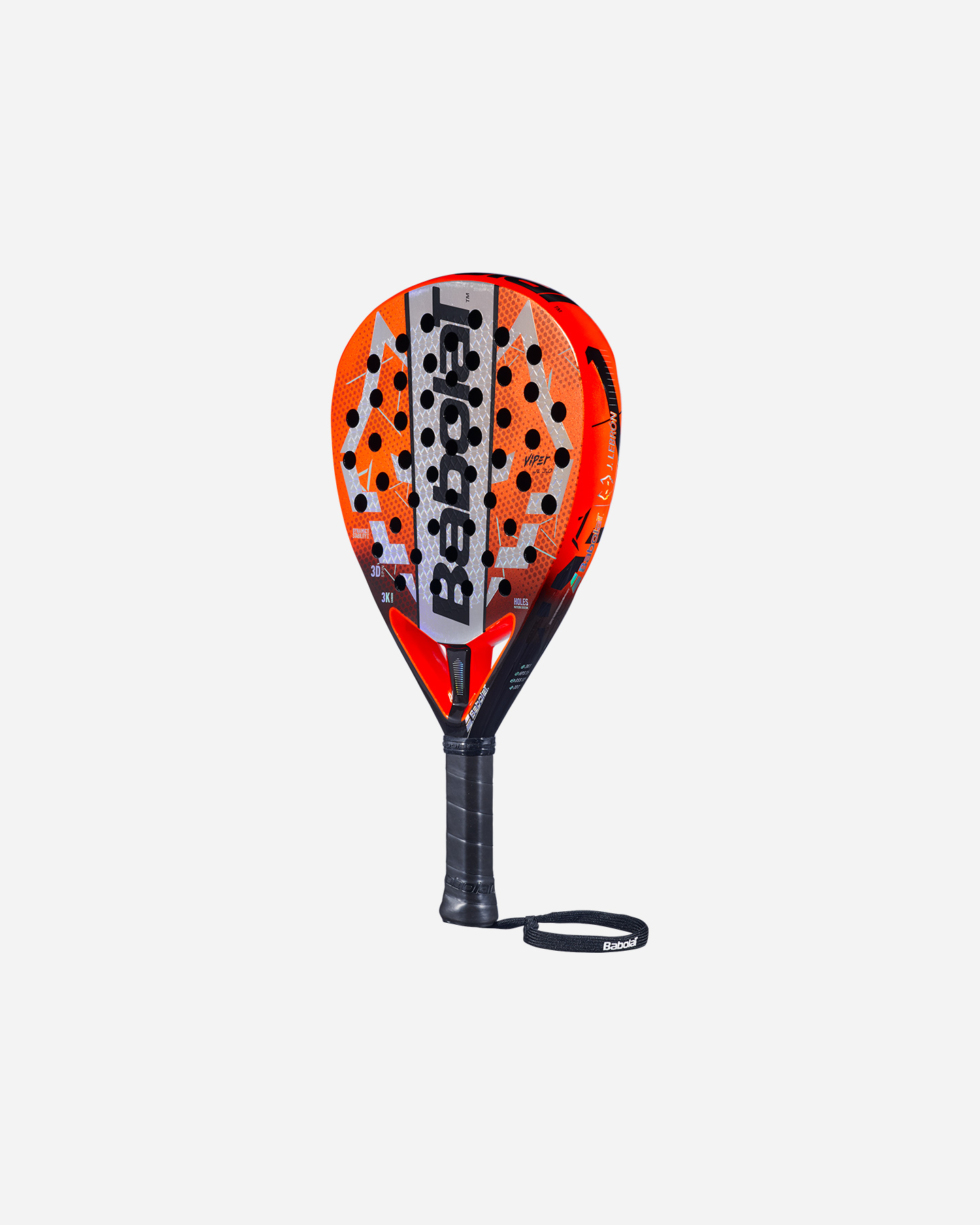Racchetta padel performance BABOLAT VIPER JUAN LEBRON 3.0 - Bianco - 1 | Cisalfa Sport