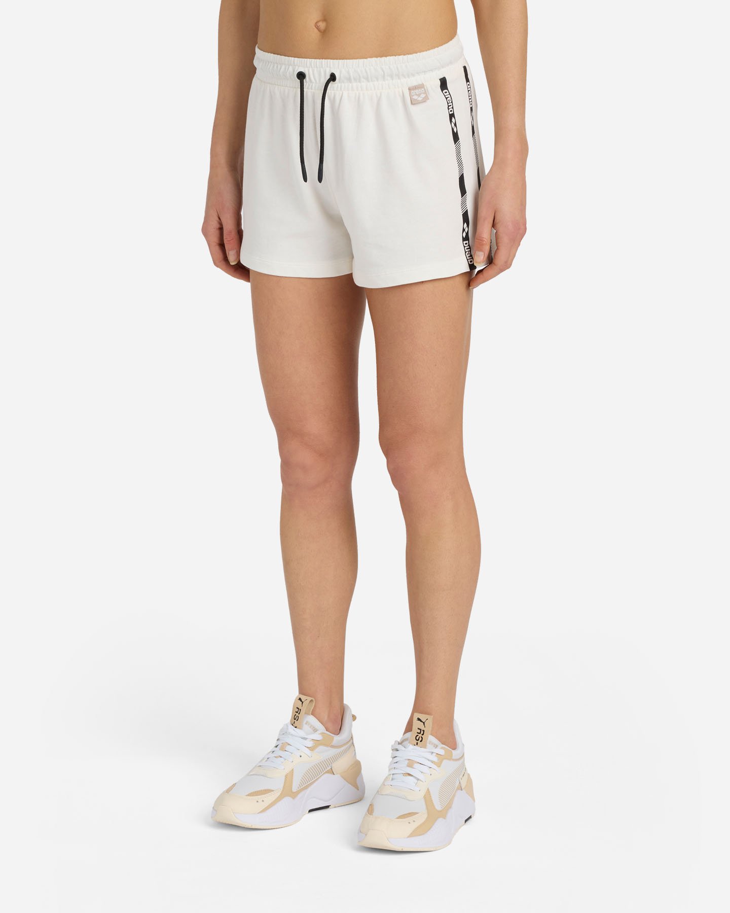 Pantaloncini ARENA ATHLETIC ESSENTIAL W - Bianco - 3 | Cisalfa Sport