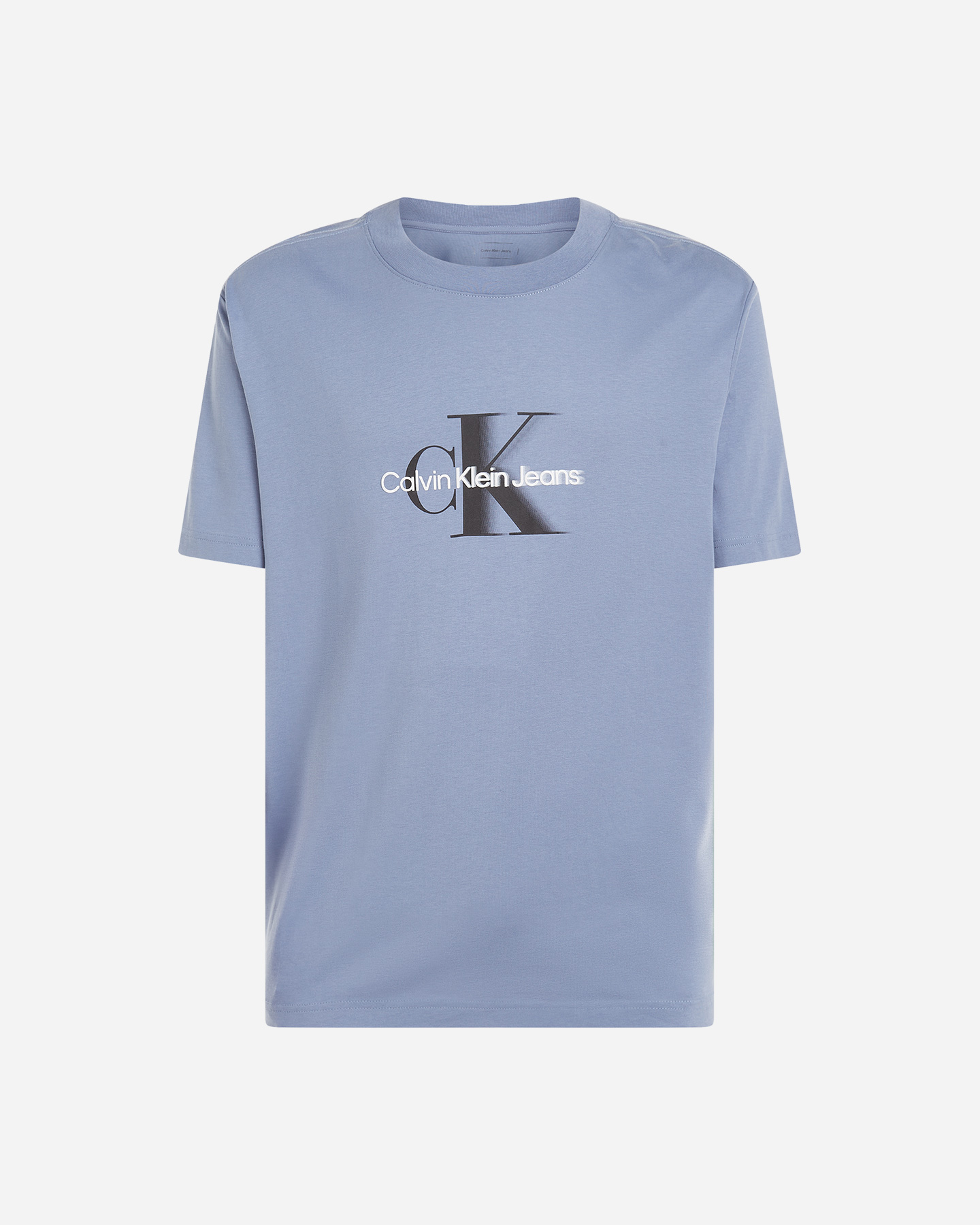 T-shirt CALVIN KLEIN JEANS MONOLOGO SHIFT M - Blu - 0 | Cisalfa Sport