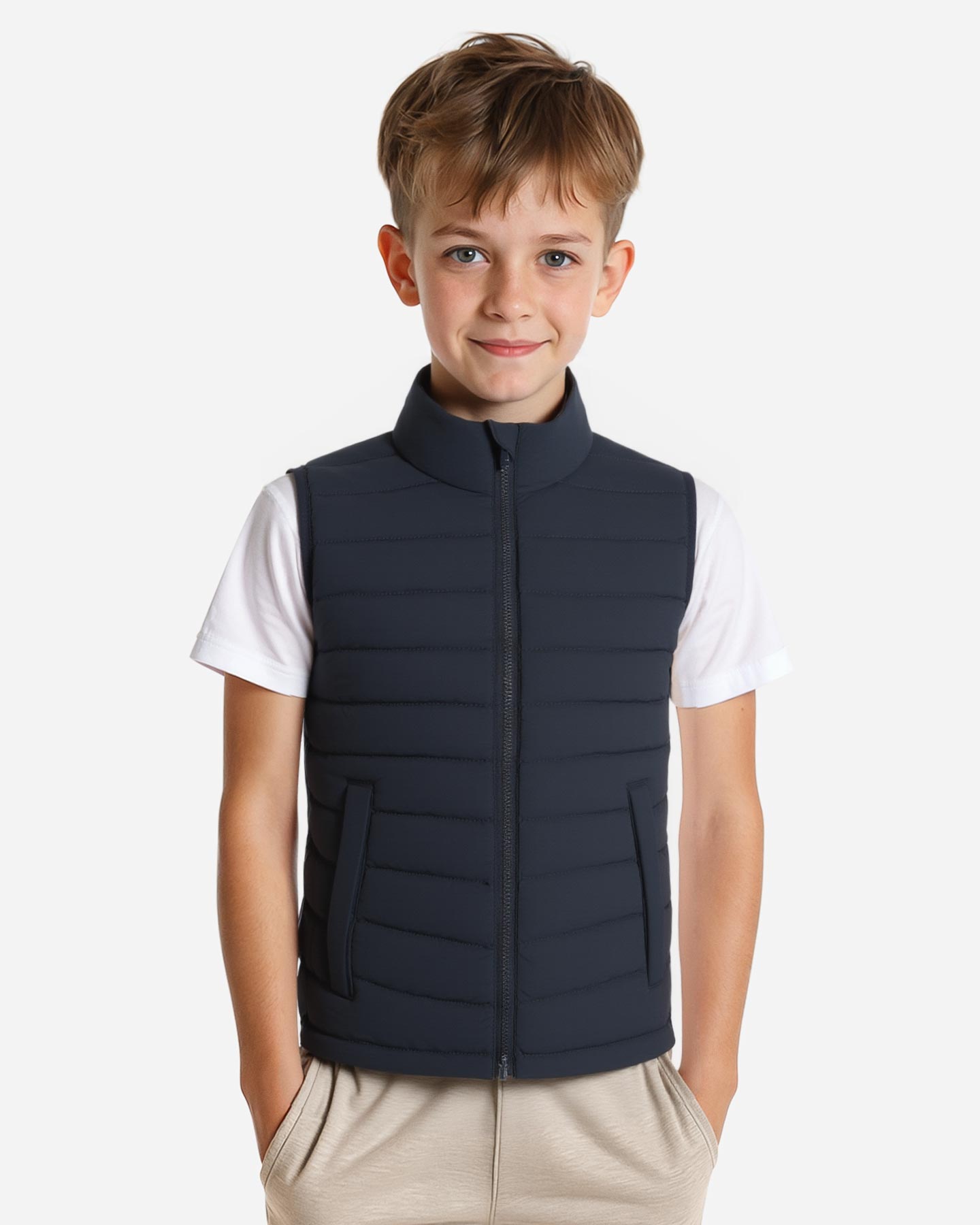 Gilet ADMIRAL URBAN COLLEGE JR - Blu - 3 | Cisalfa Sport