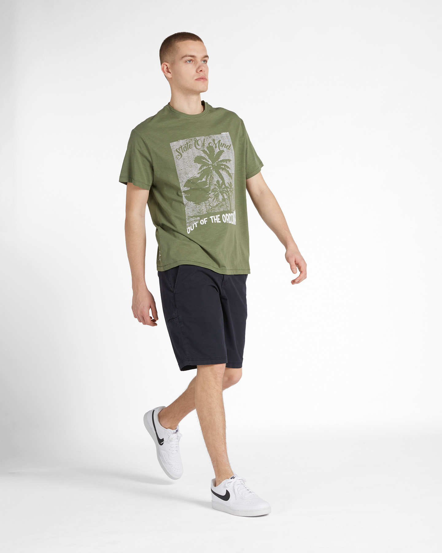 T-shirt MISTRAL LIFESTYLE M - Verde - 3 | Cisalfa Sport