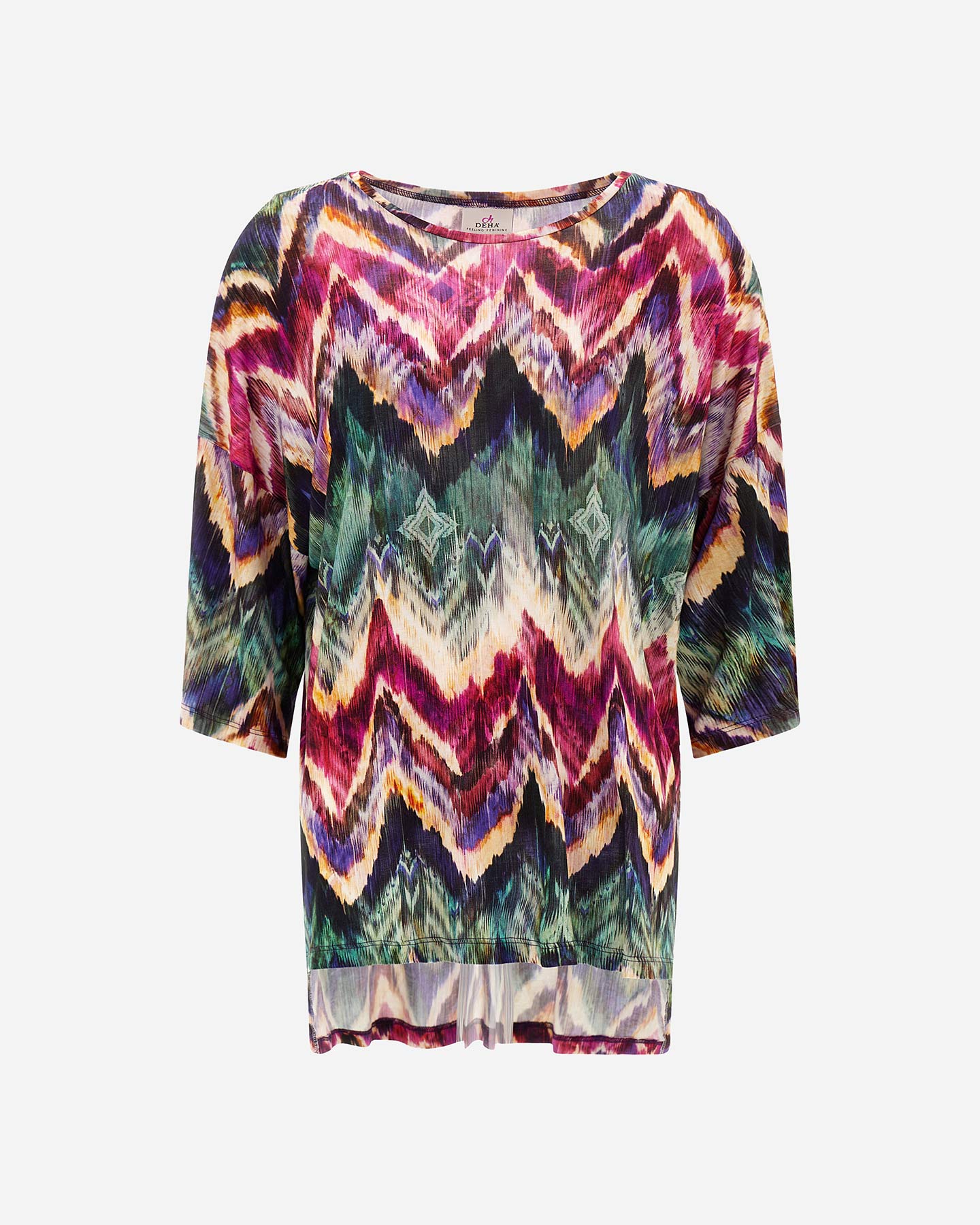 T-shirt DEHA OVERSIZE YOGA W - Viola - 0 | Cisalfa Sport