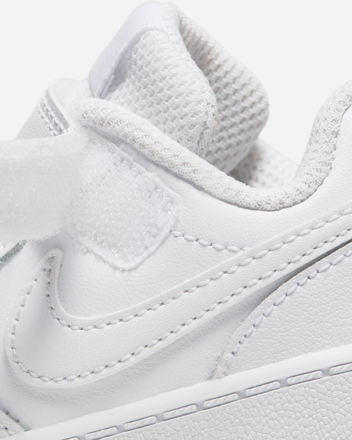 Scarpe sneakers NIKE COURT BOROUGH LOW 2 TDV JR INF - Bianco - 4 | Cisalfa Sport