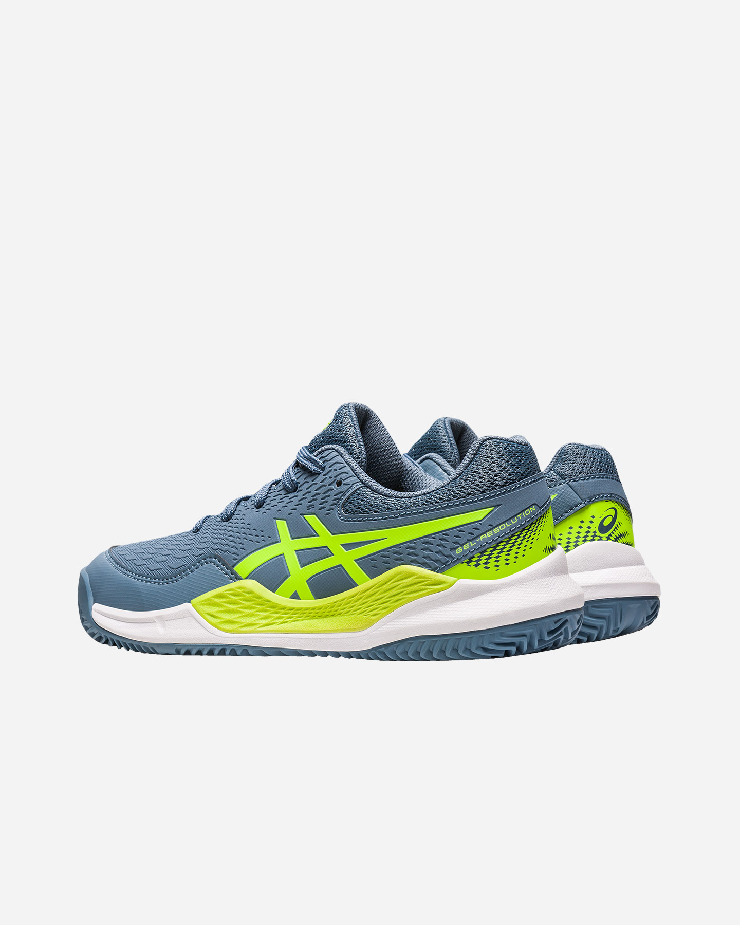 Scarpe tennis ASICS GEL-RESOLUTION 9 GS CLAY JR - Blu - 2 | Cisalfa Sport