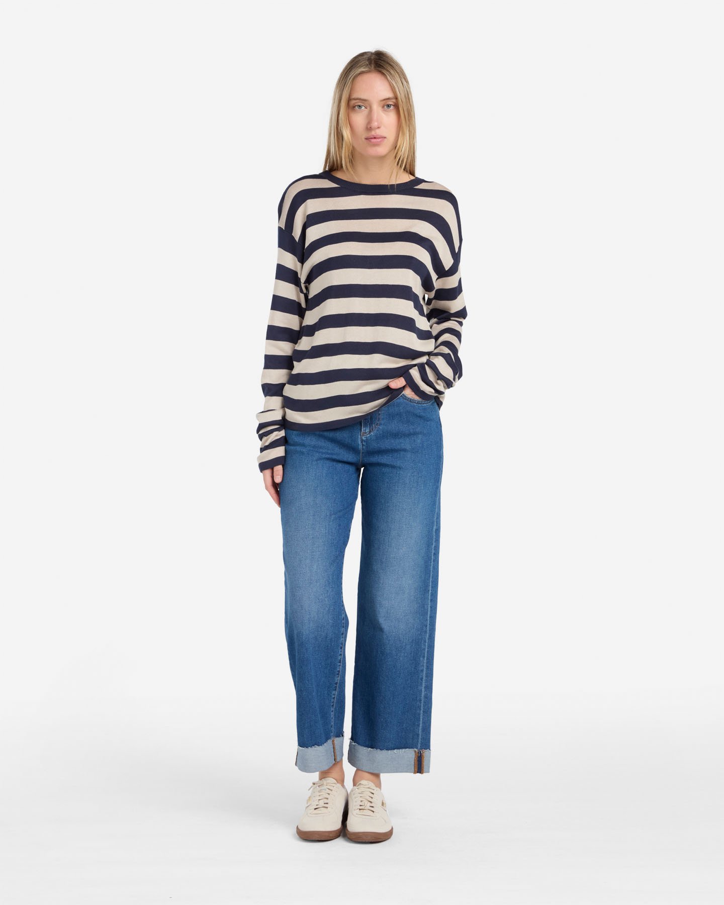 Maglione DACK'S ESSENTIAL W - Blu - 4 | Cisalfa Sport