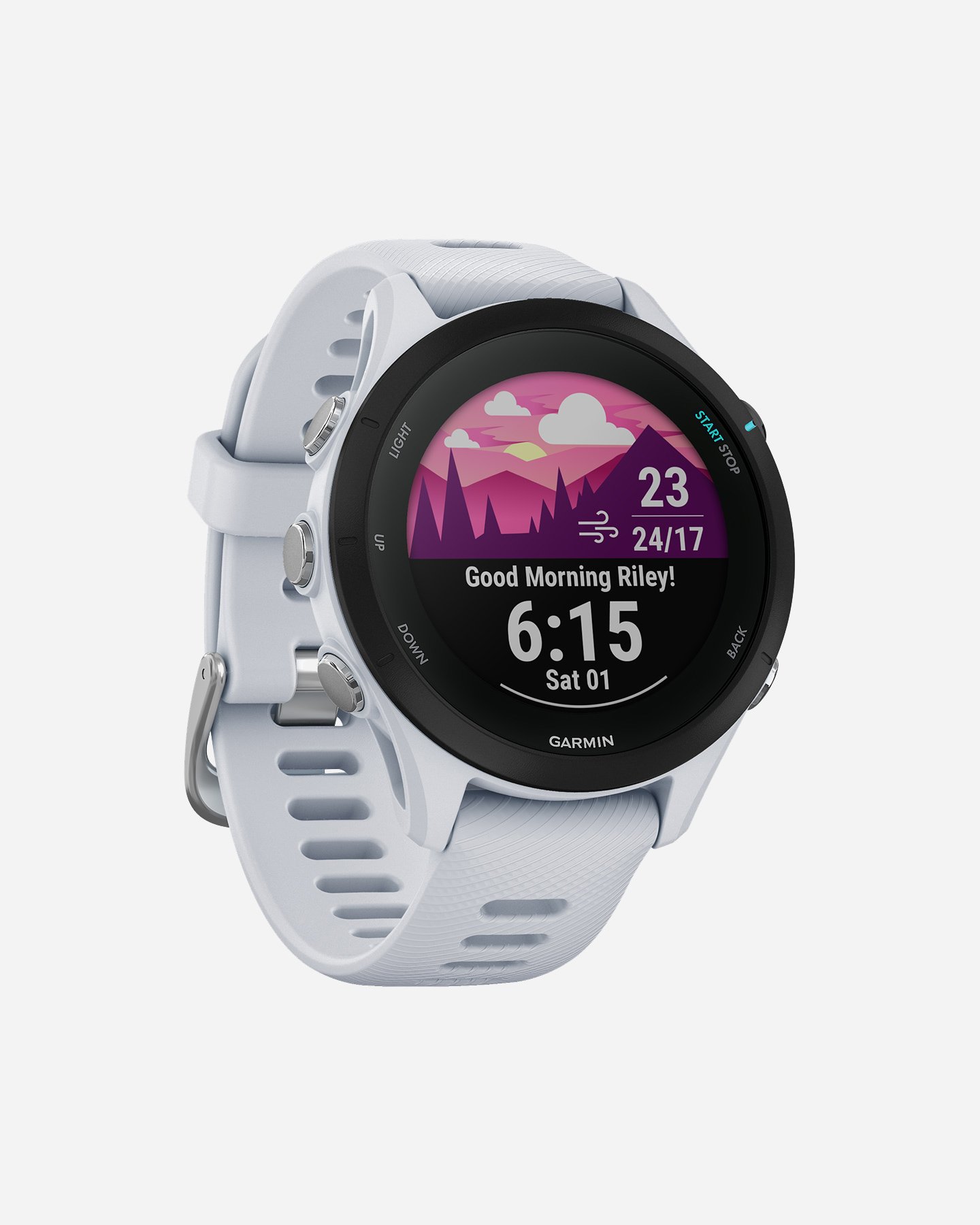 Orologio multifunzione GARMIN FORERUNNER 255 S MUSIC - Bianco - 3 | Cisalfa Sport